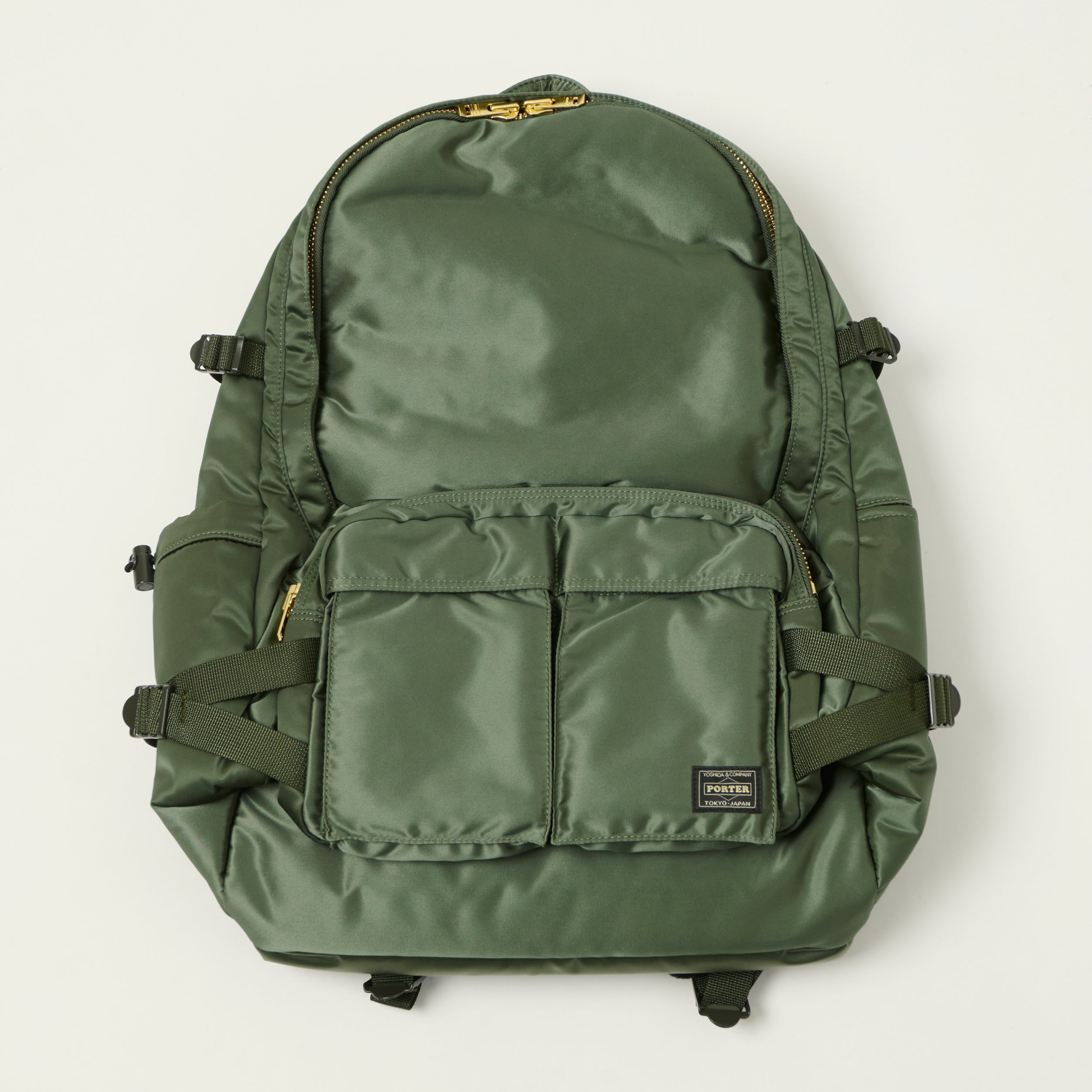 Porter-Yoshida & Co Bio Tanker Large Daypack - Sage Green