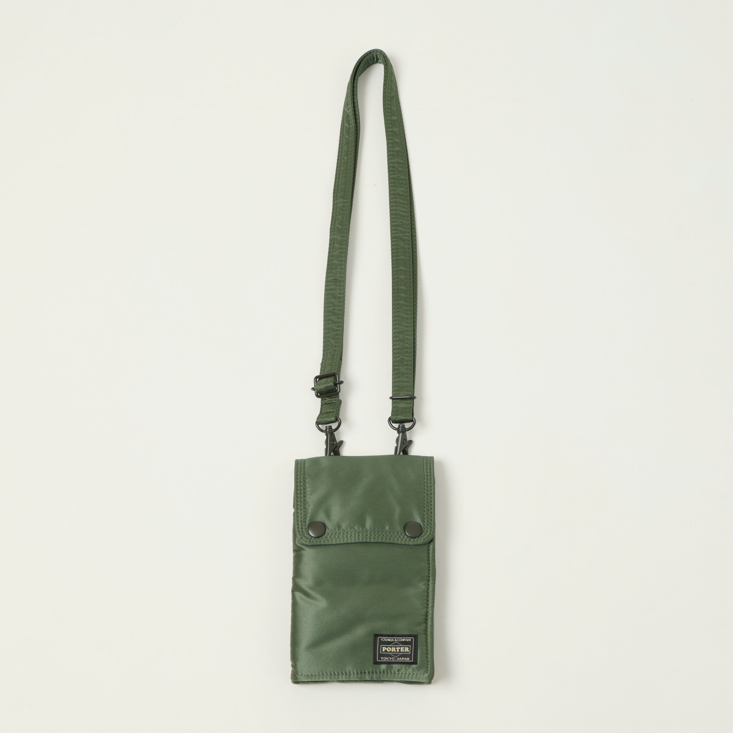 Porter-Yoshida & Co Bio Tanker Mobile Pouch - Sage Green – SON OF
