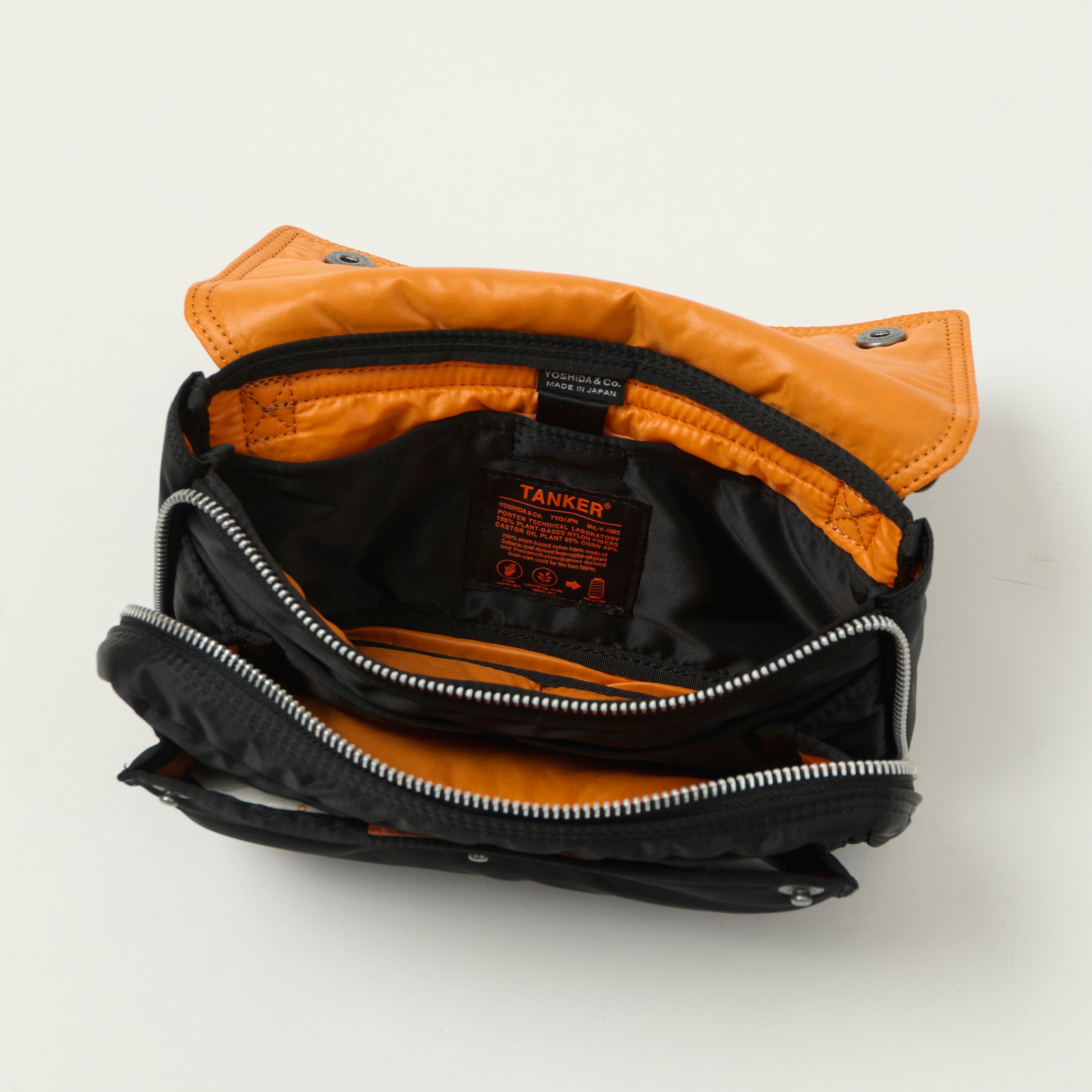 Porter-Yoshida & Co Bio Tanker Envelope Bag - Black