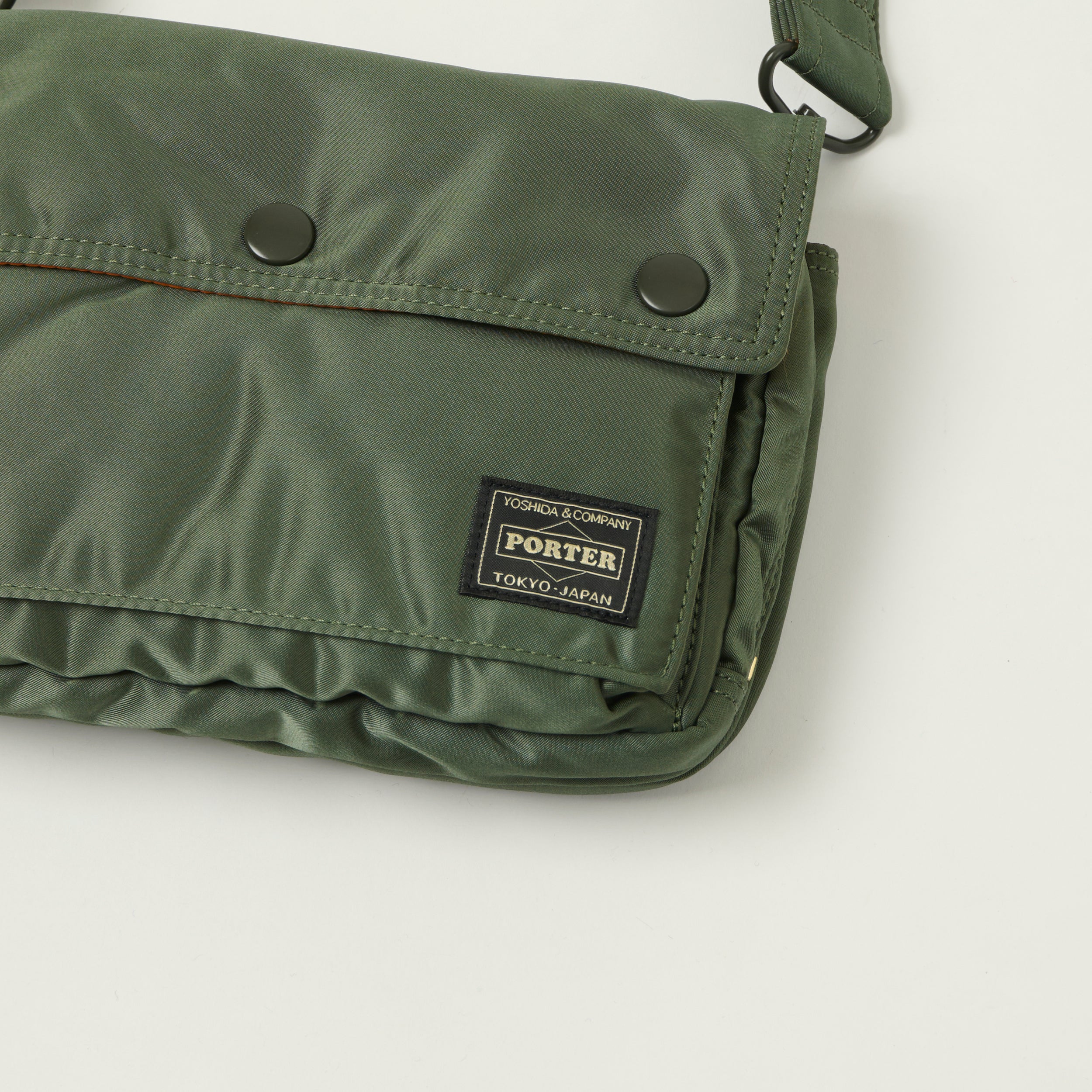Porter-Yoshida & Co Bio Tanker Envelope Bag - Sage Green – SON OF