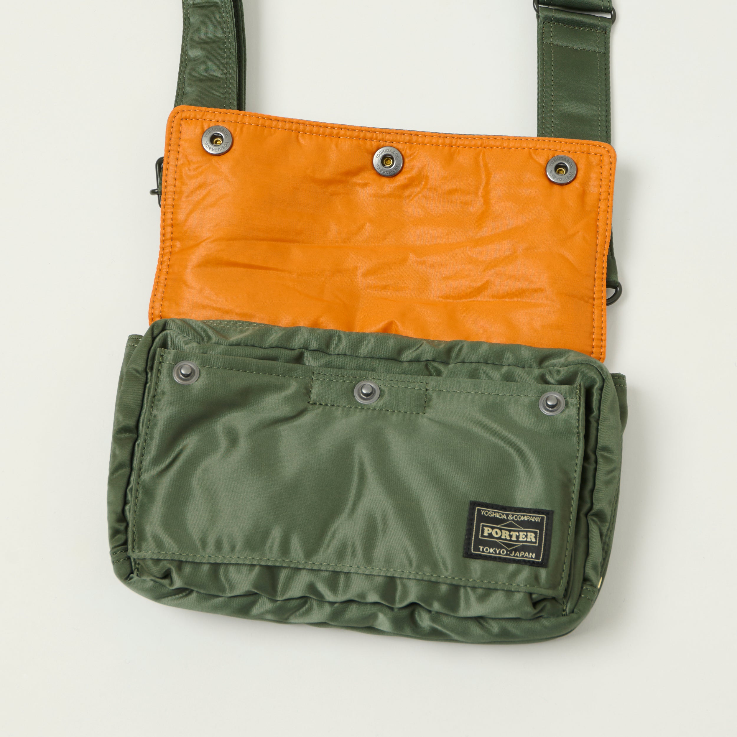 Porter-Yoshida & Co Bio Tanker Envelope Bag - Sage Green – SON OF