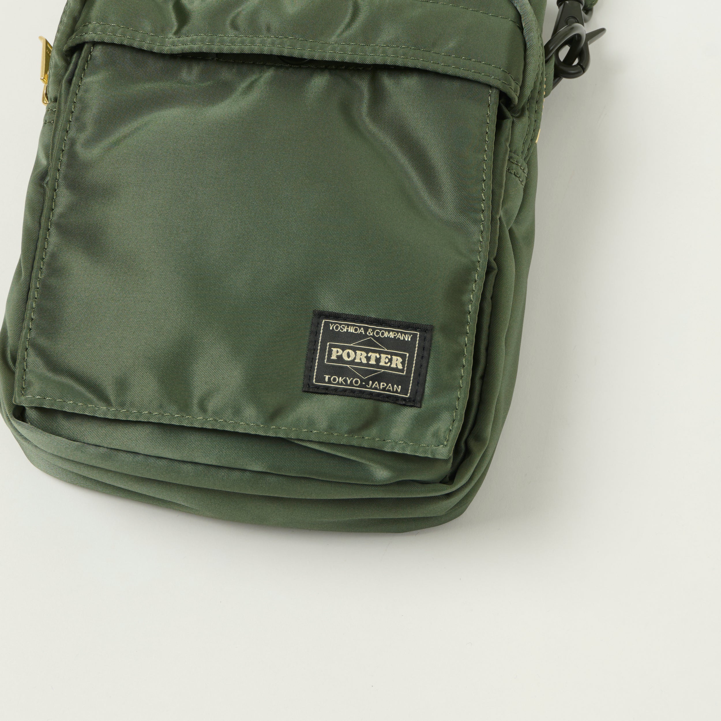 Porter-Yoshida & Co Bio Tanker Vertical Bag - Sage Green – SON OF