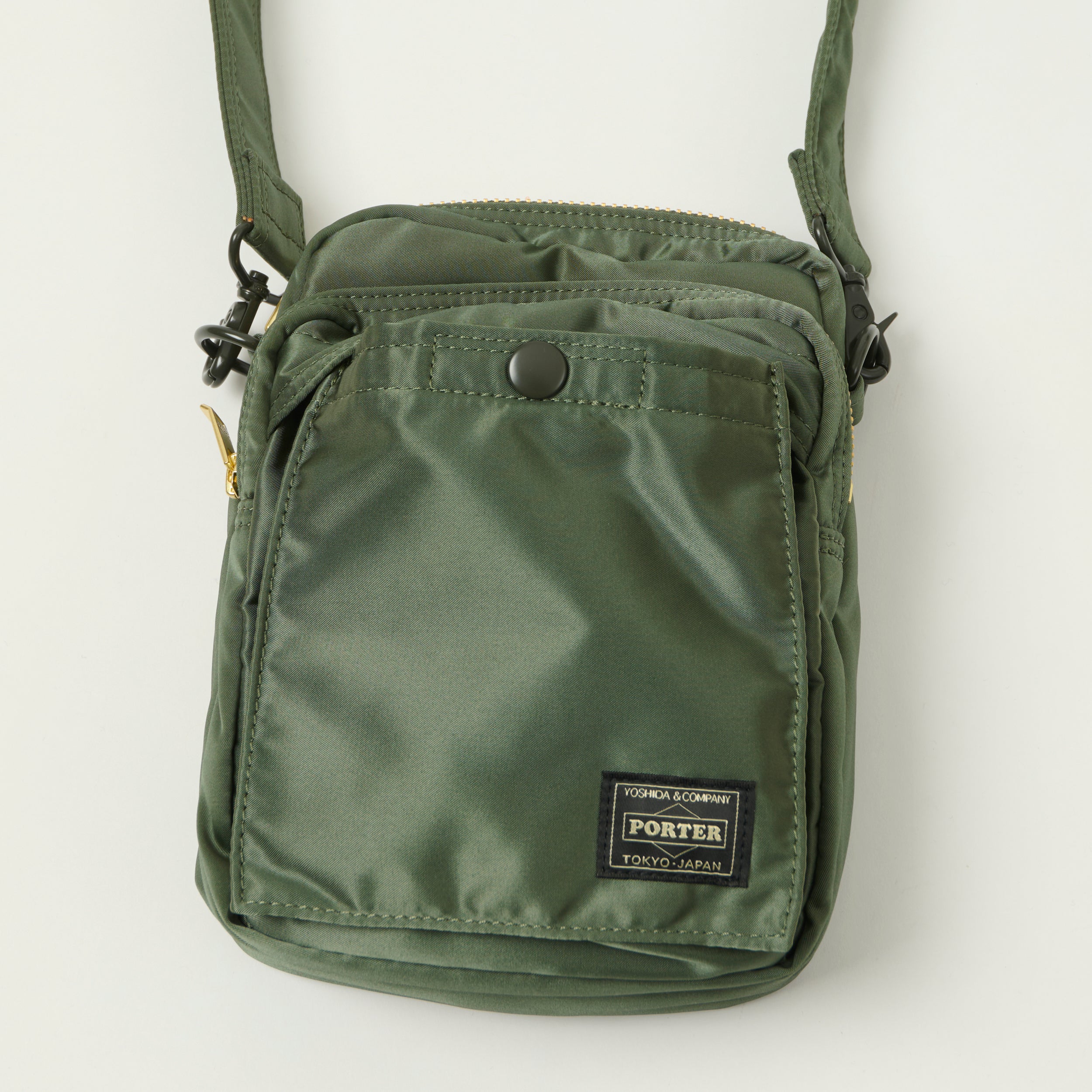 Porter-Yoshida & Co Bio Tanker Vertical Bag - Sage Green – SON OF