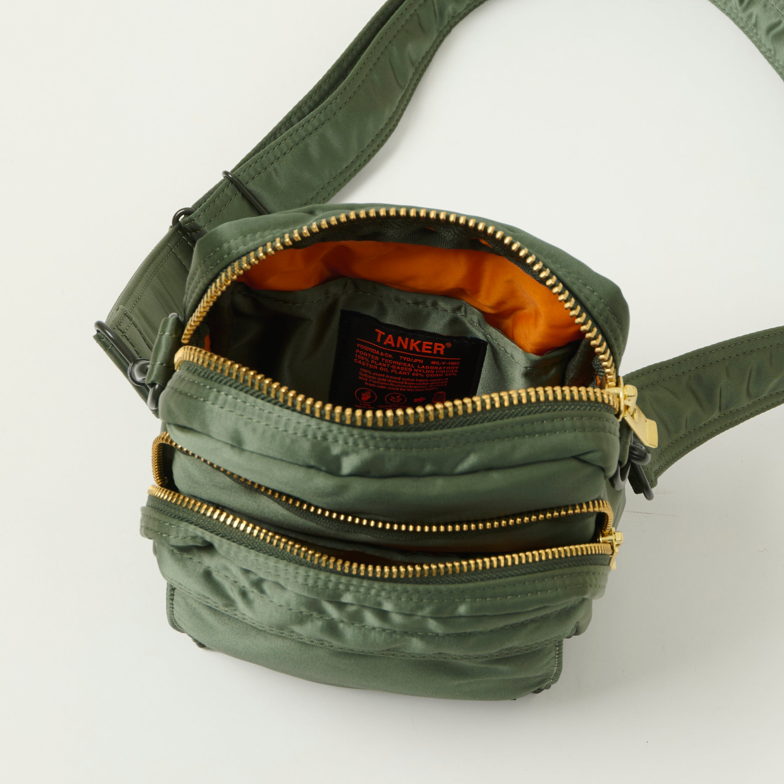 Porter-Yoshida & Co Bio Tanker Vertical Bag - Sage Green – SON OF