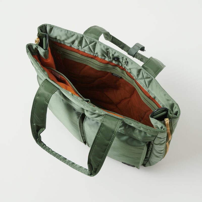 Porter-Yoshida & Co. Tanker 2Way Tote Bag - Sage Green