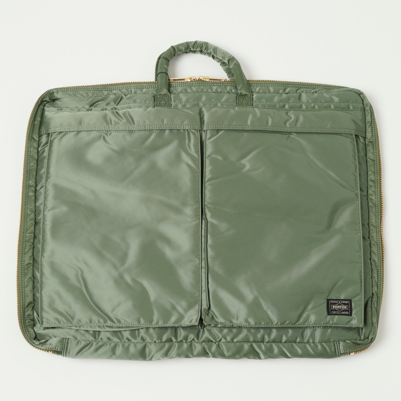 Porter-Yoshida & Co. Tanker 2-Way Garment Bag - Sage Green | SON OF A STAG