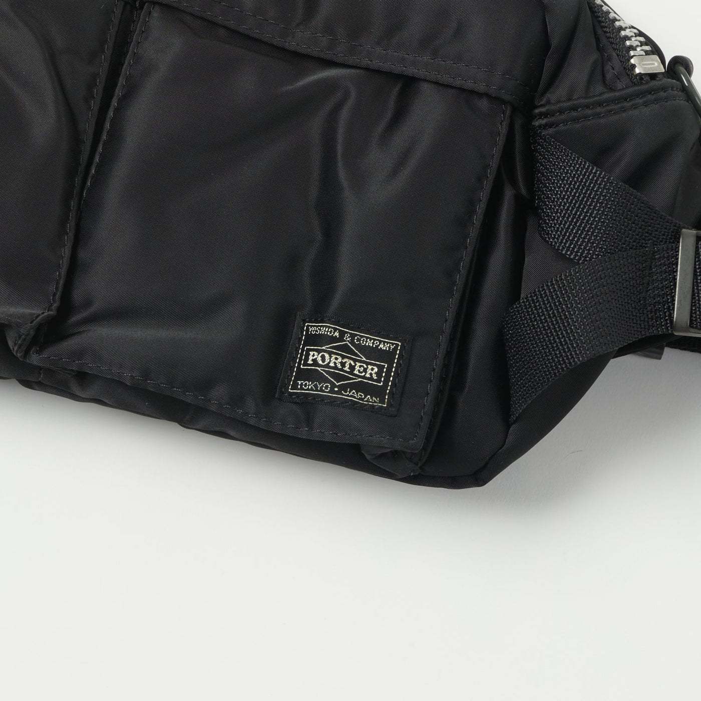 Porter-Yoshida & Co. Tanker Waist Bag - Black