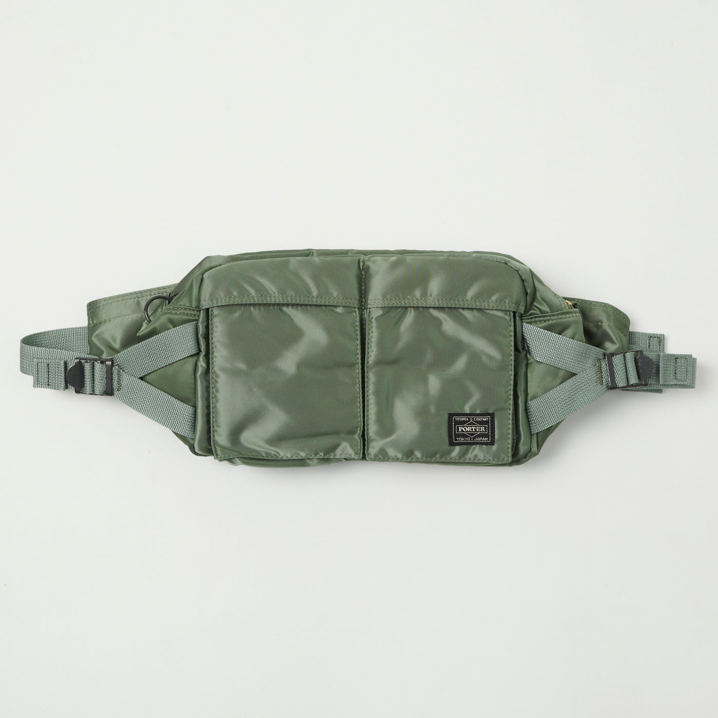 Porter - Yoshida & Co. (New) Tanker Waist Bag - Sage Green