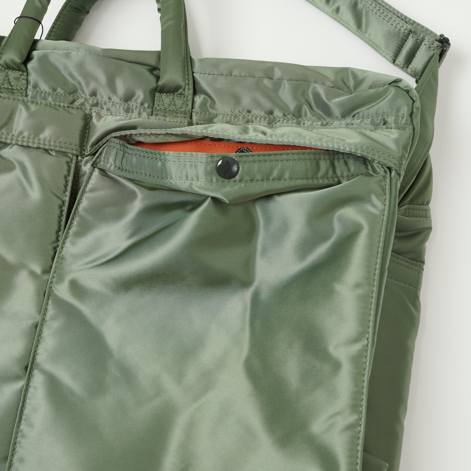 Porter-Yoshida & Co. Small 2-Way Boston Bag - Sage Green – SON OF