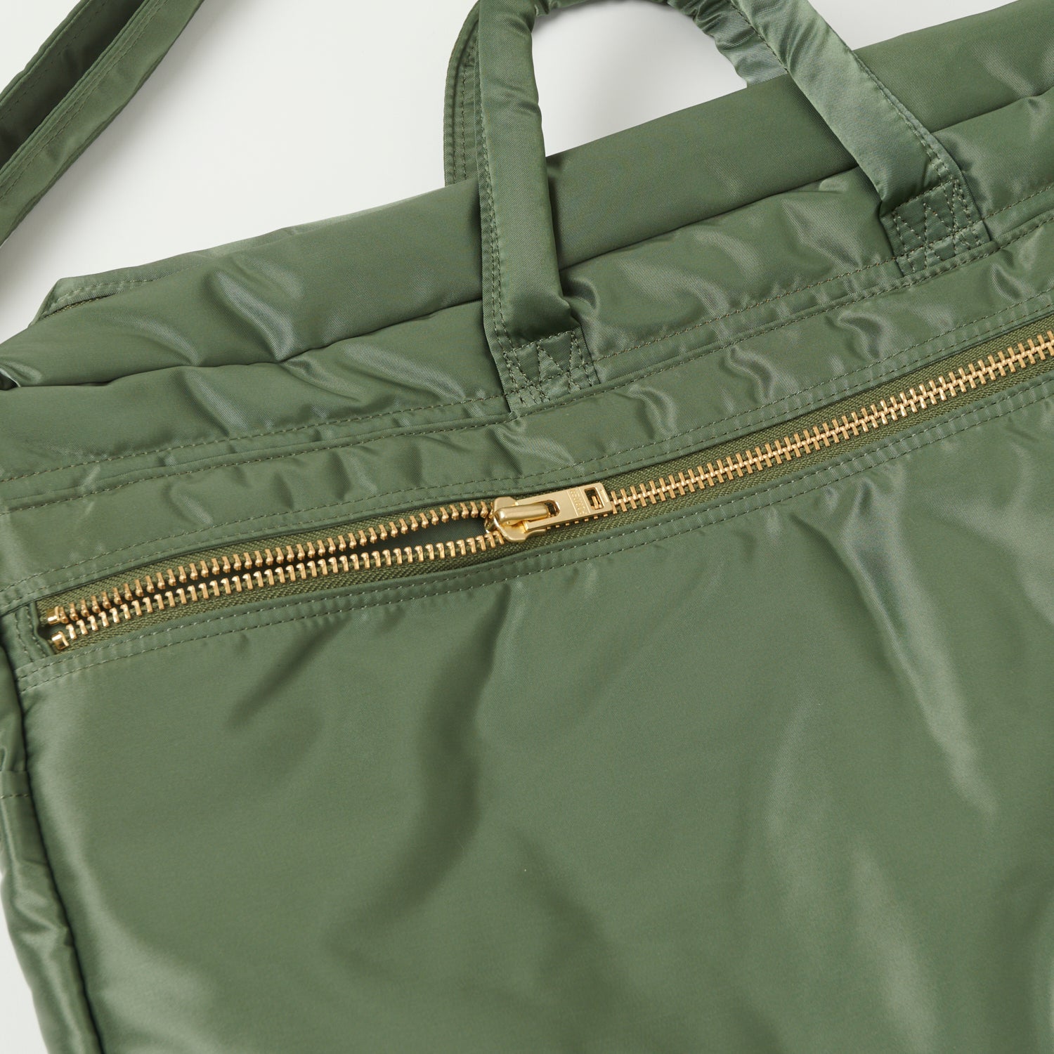 Porter-Yoshida & Co. Small 2-Way Boston Bag - Sage Green – SON OF