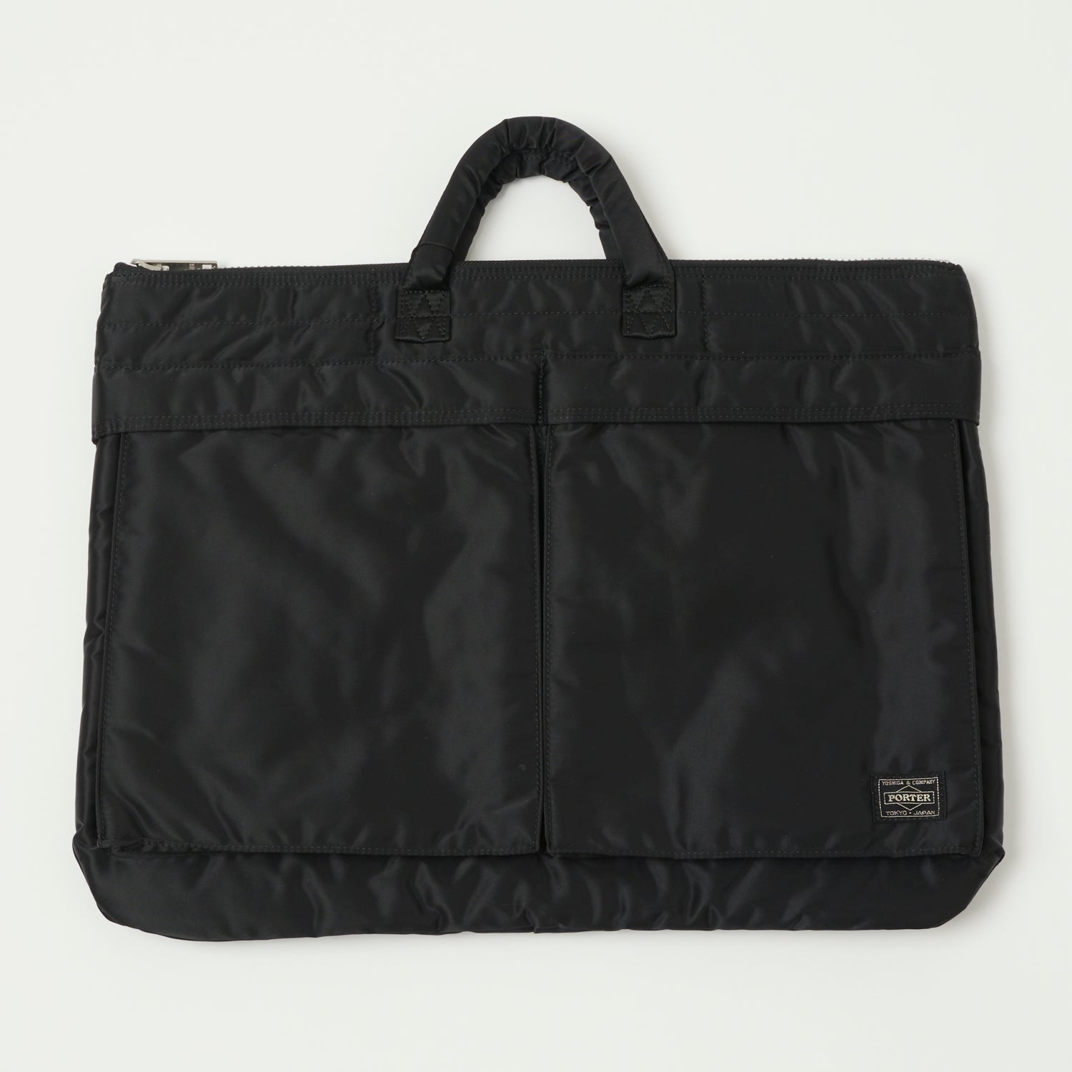 Porter-Yoshida & Co. Large Tanker Short Helmet Bag - Black