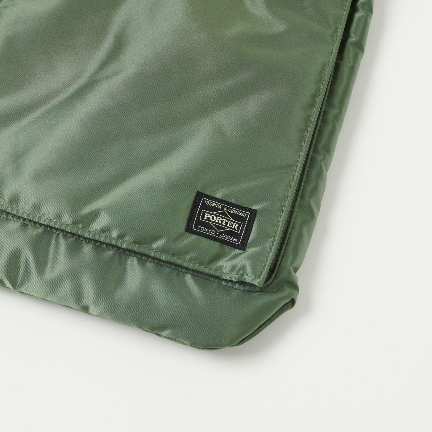 Porter Yoshida & Co. New Tanker Short Helmet Bag Sage Green
