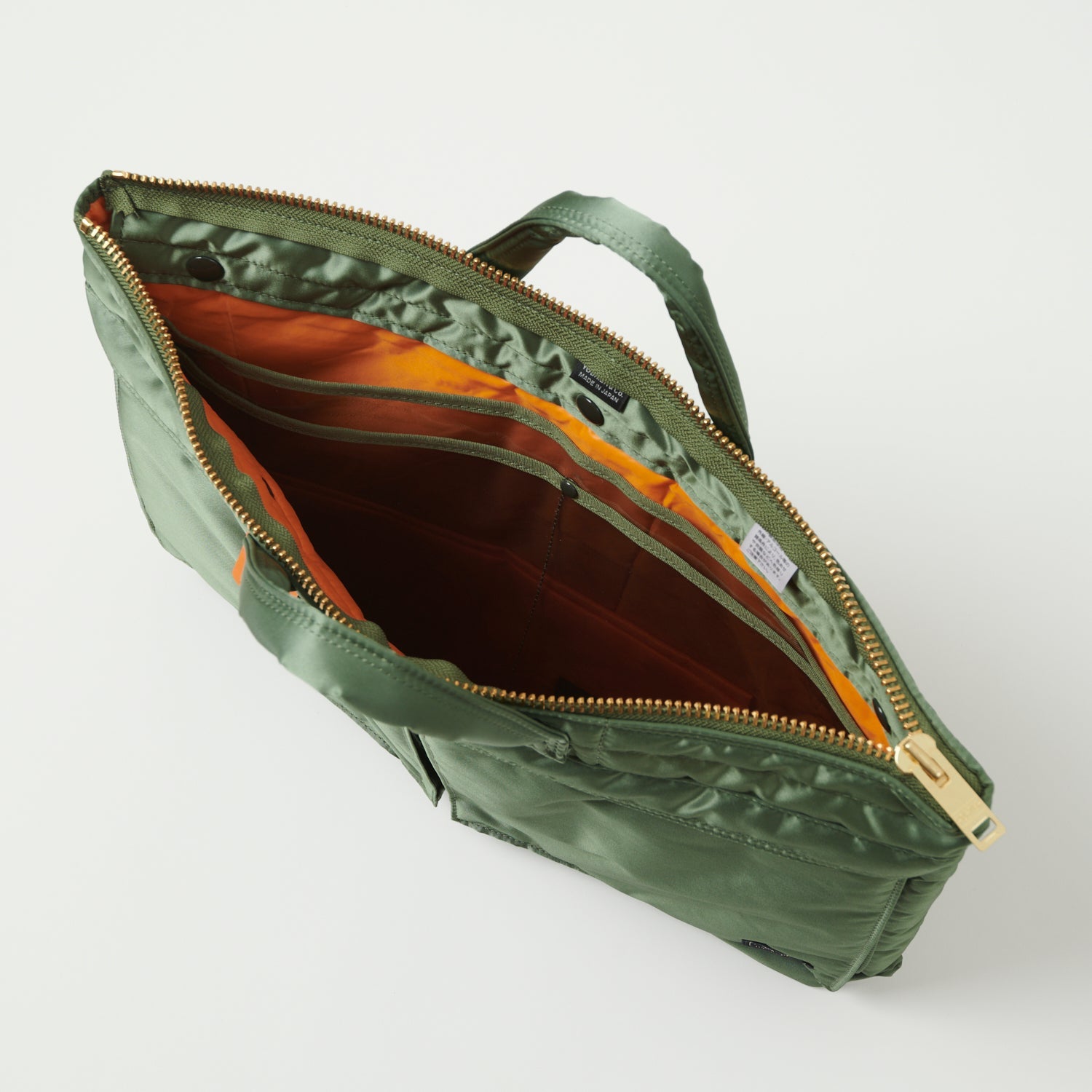 Porter-Yoshida & Co. Large Tanker Short Helmet Bag - Sage Green