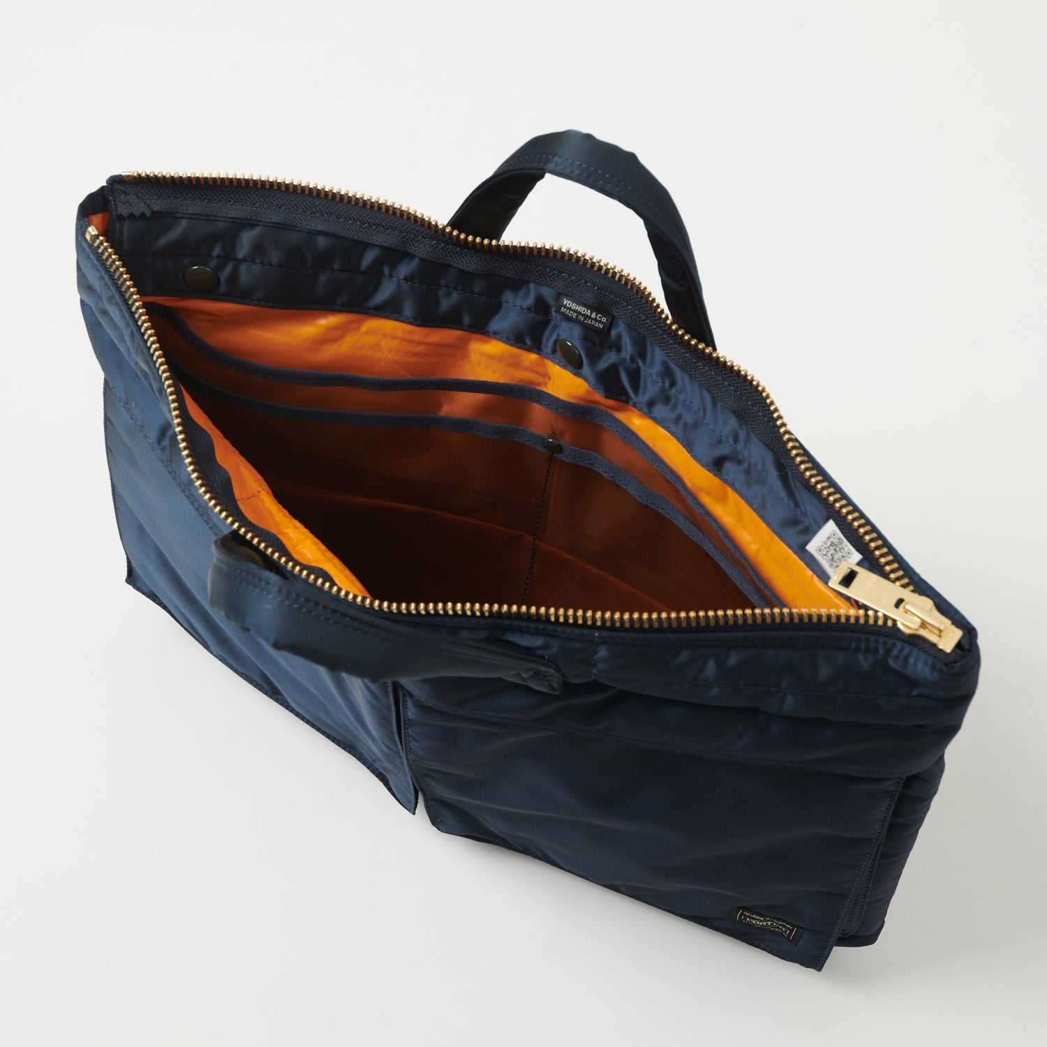 PORTER / TANKER HELMET BAG アイアンブルー Porter-Yoshida & Co. Large Tanker Short Helmet Bag - Iron Blue