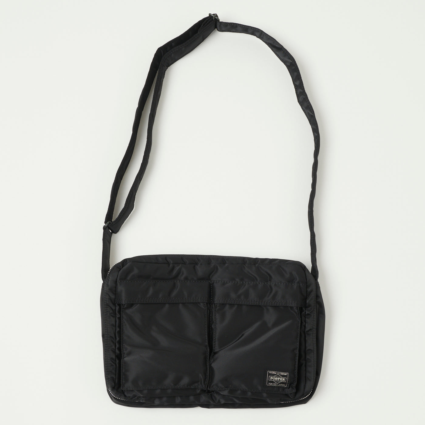 Porter-Yoshida & Co. Large Tanker Shoulder Bag - Black