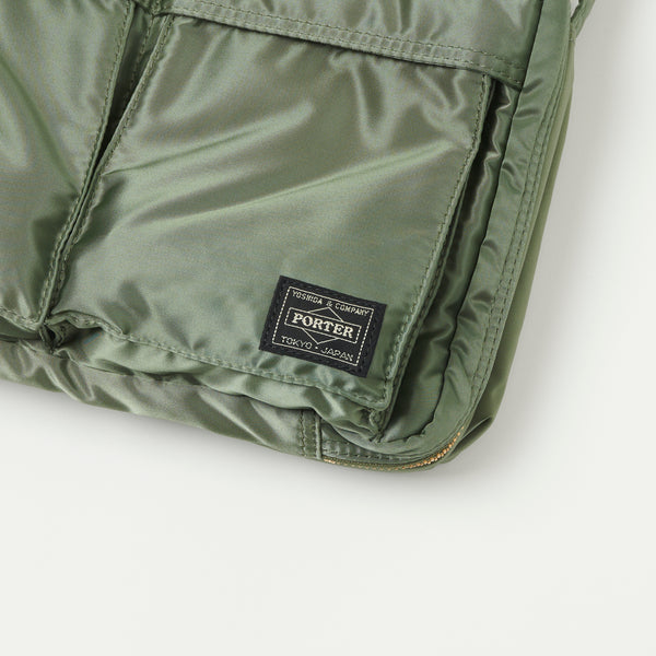 Porter-Yoshida & Co. Tanker Shoulder Bag (Large) - Sage Green