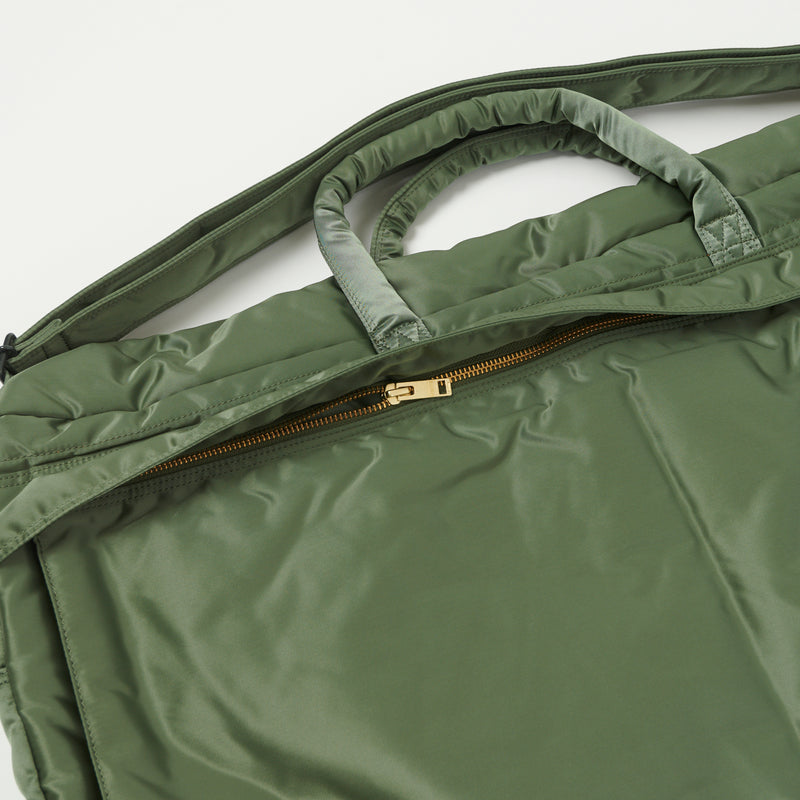 Porter-Yoshida & Co. Tanker 2-Way Duffle Bag (Large) - Sage Green