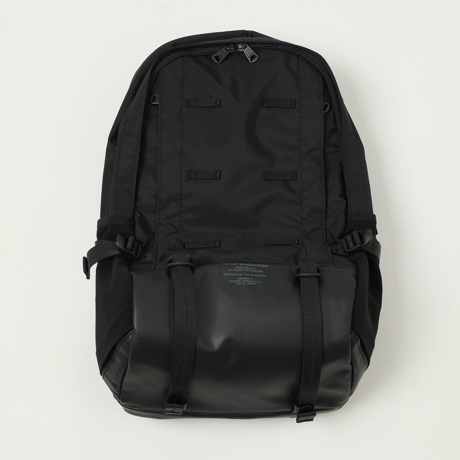 Porter-Yoshida & Co. Monochrome Daypack - Black