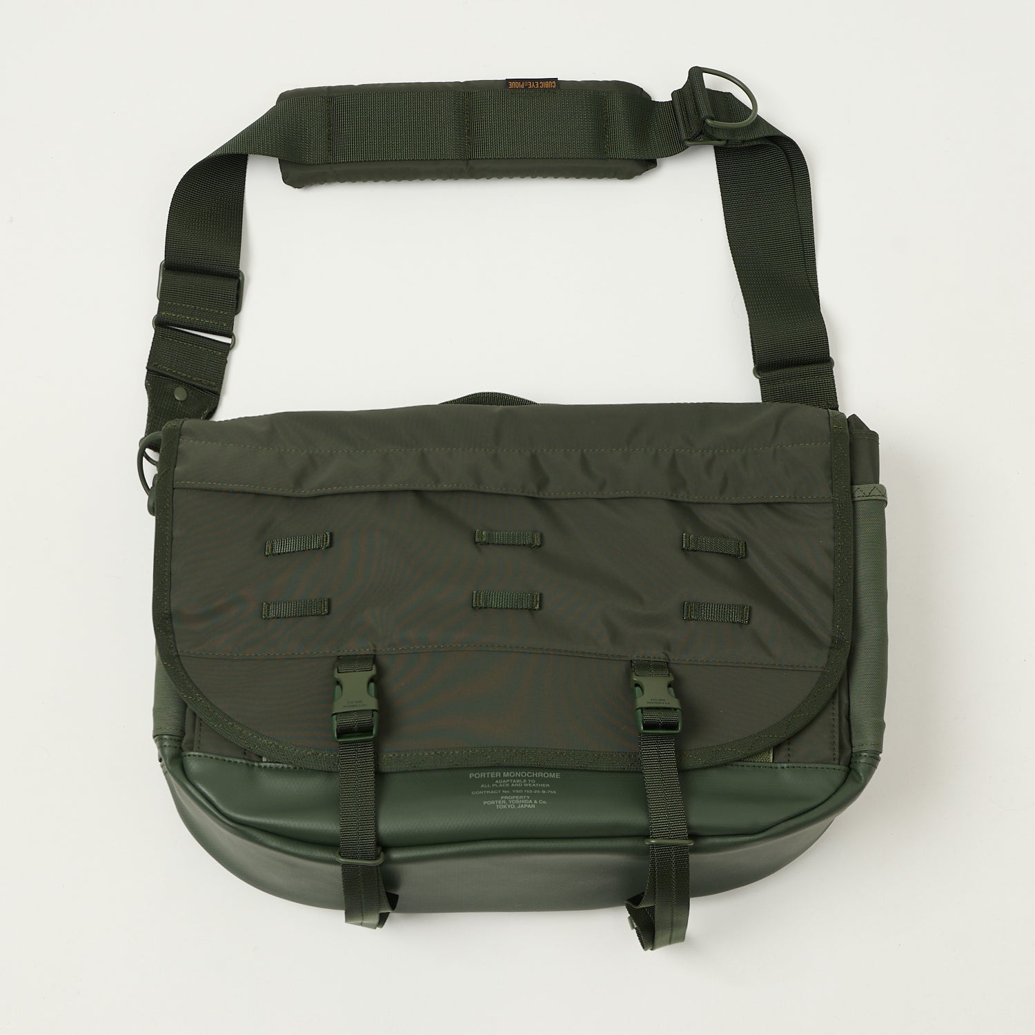 Porter-Yoshida & Co. Monochrome Messenger Bag - Olive