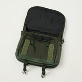 Porter-Yoshida & Co. Monochrome Messenger Bag (Small) - Olive