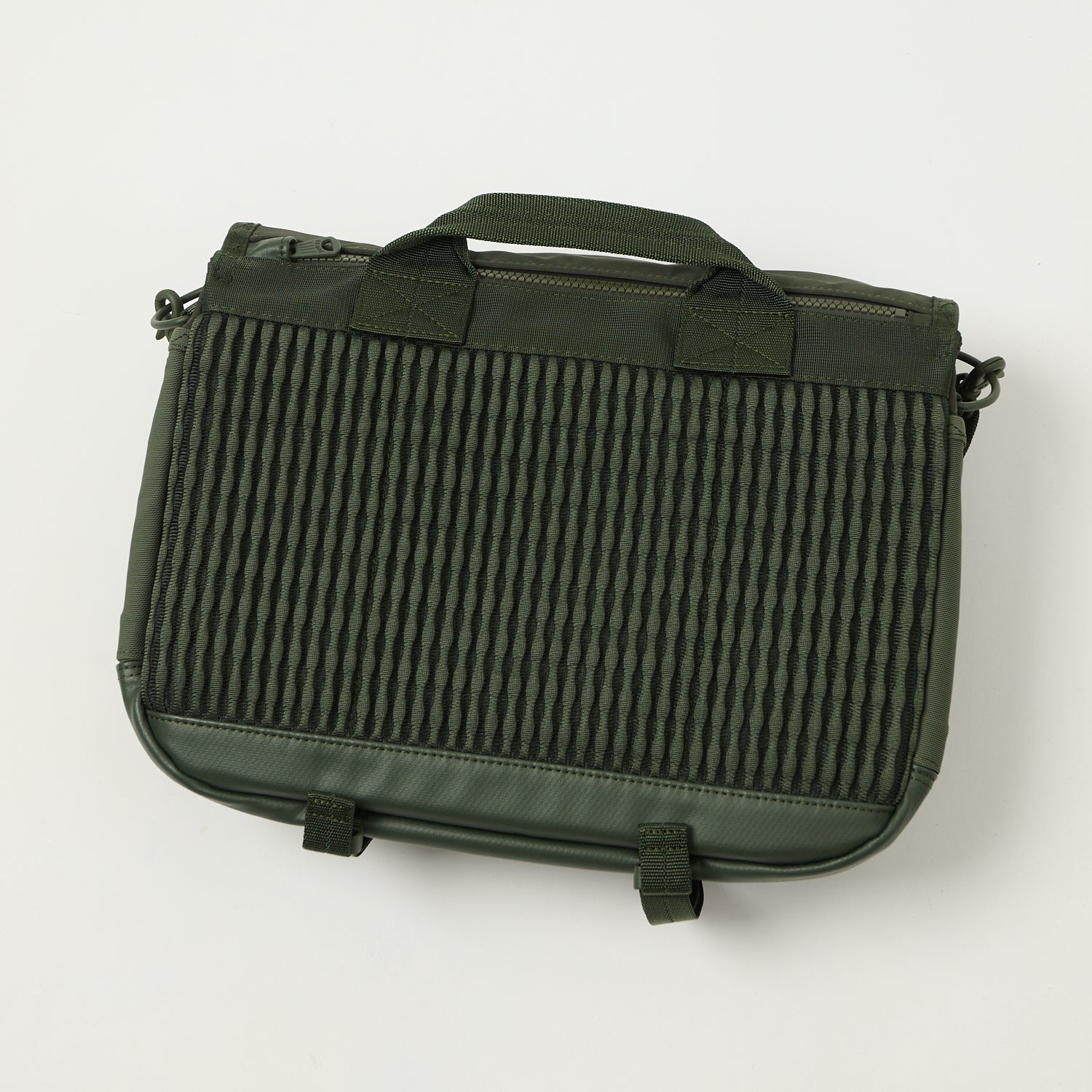 Porter-Yoshida & Co. Monochrome Messenger Bag (Small) - Olive