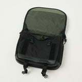 Porter-Yoshida & Co. Monochrome Messenger Bag (Small) - Black