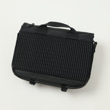 Porter-Yoshida & Co. Monochrome Messenger Bag (Small) - Black