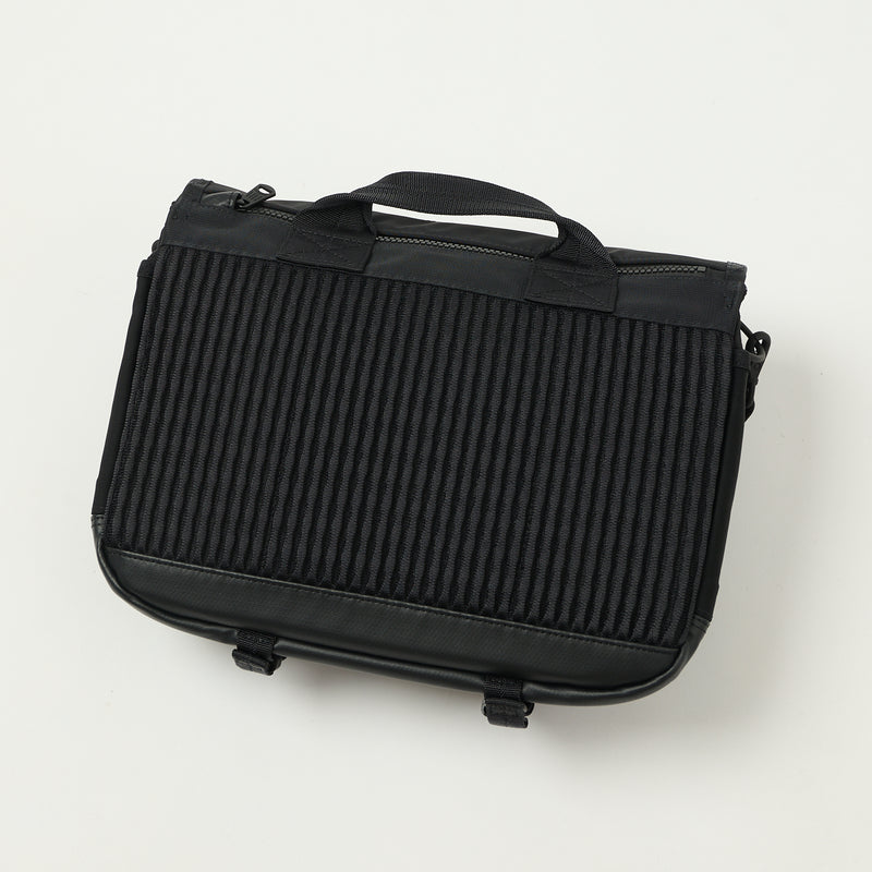 Porter-Yoshida & Co. Monochrome Messenger Bag (Small) - Black