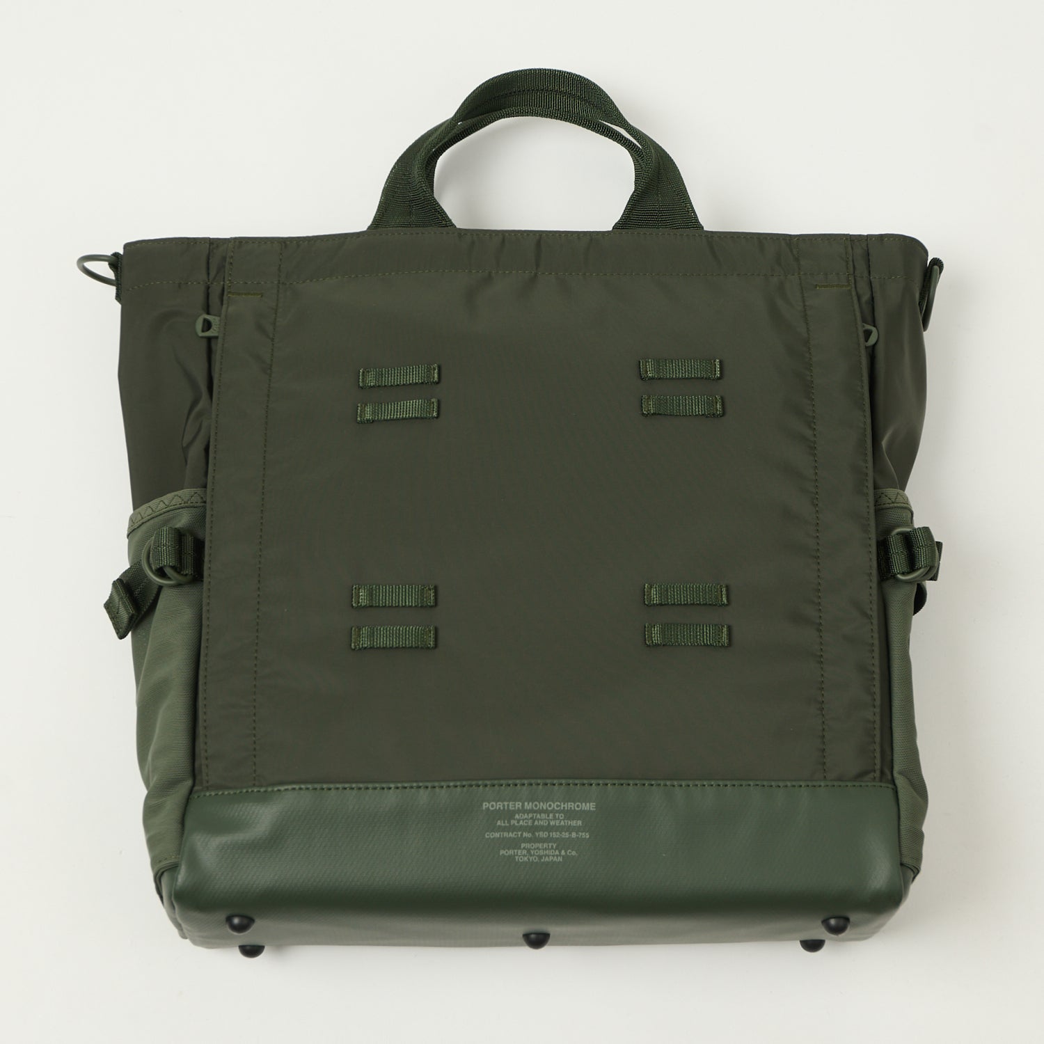Porter-Yoshida & Co. Monochrome 2Way Tote Bag - Olive