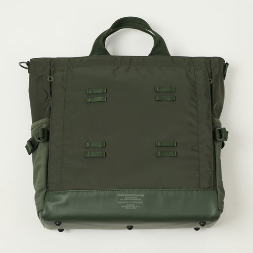 Porter-Yoshida & Co. Monochrome 2Way Tote Bag - Olive