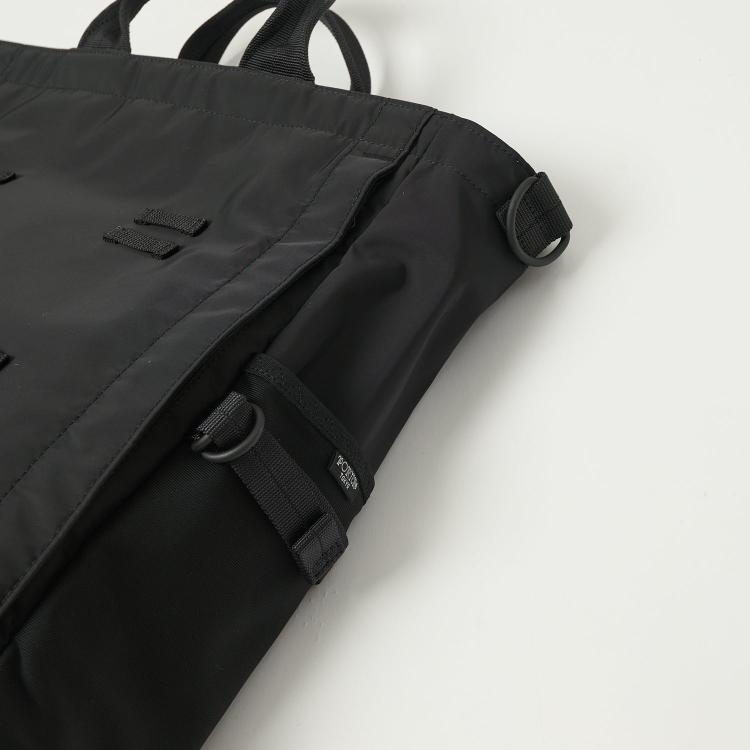 Porter-Yoshida & Co. Monochrome 2Way Tote Bag - Black