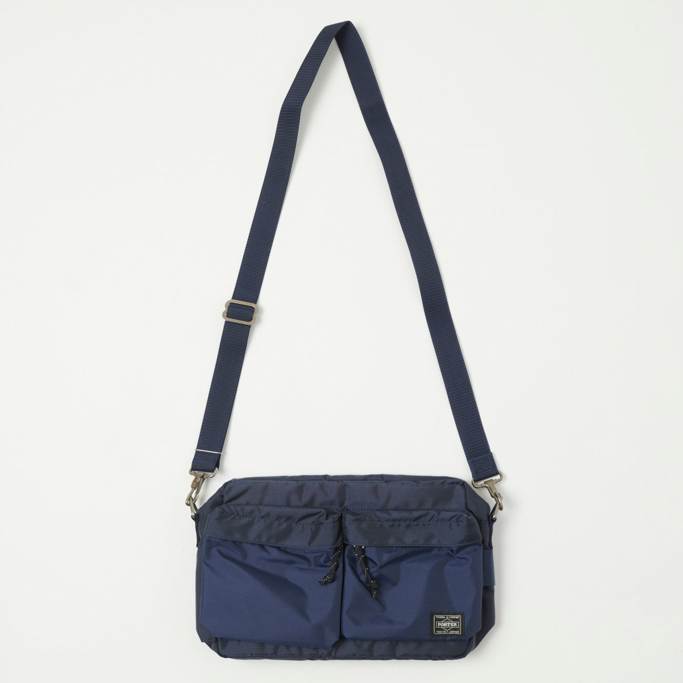 Porter-Yoshida & Co. Force Shoulder Bag (Small) - Navy