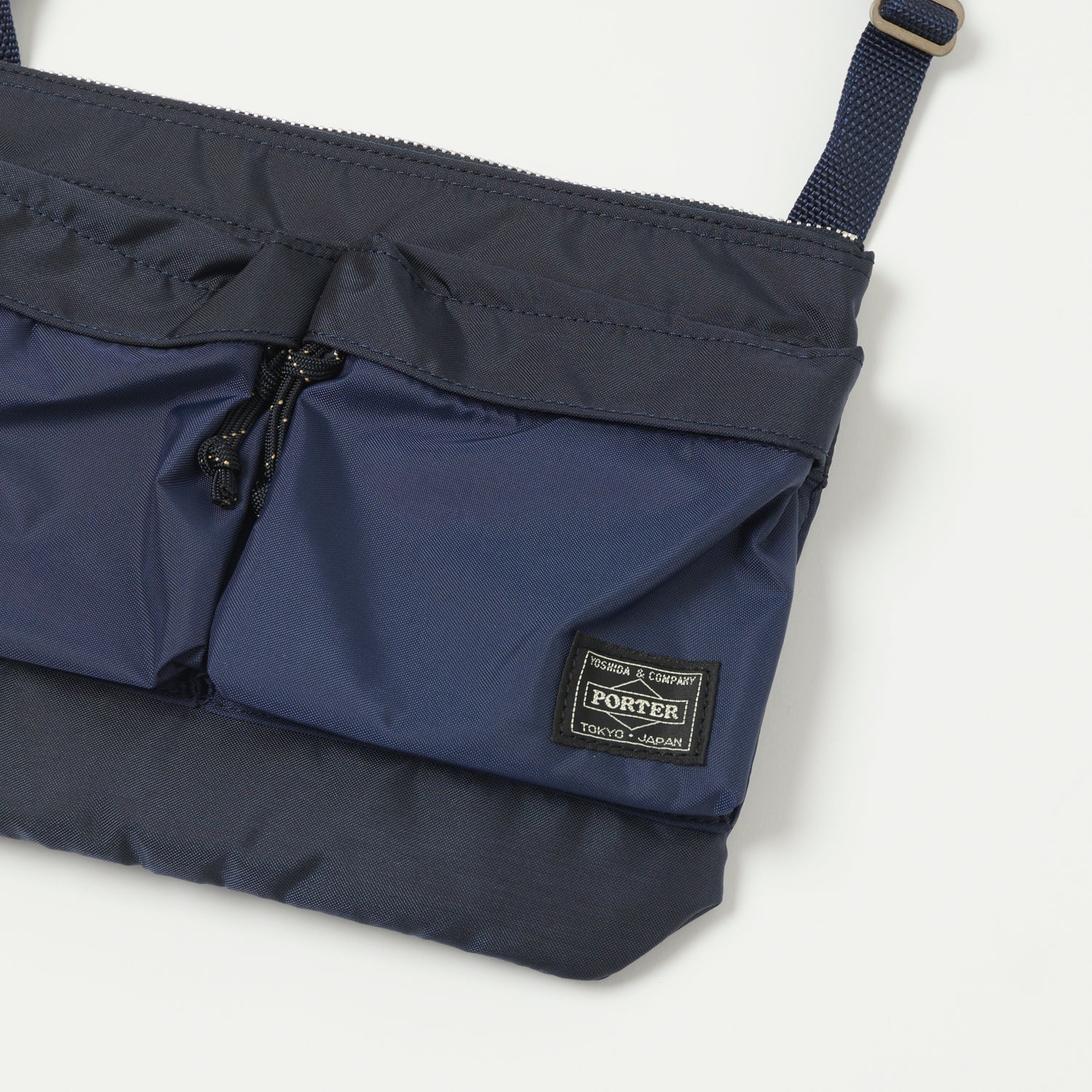 Porter-Yoshida & Co. Small Force Shoulder Bag - Navy