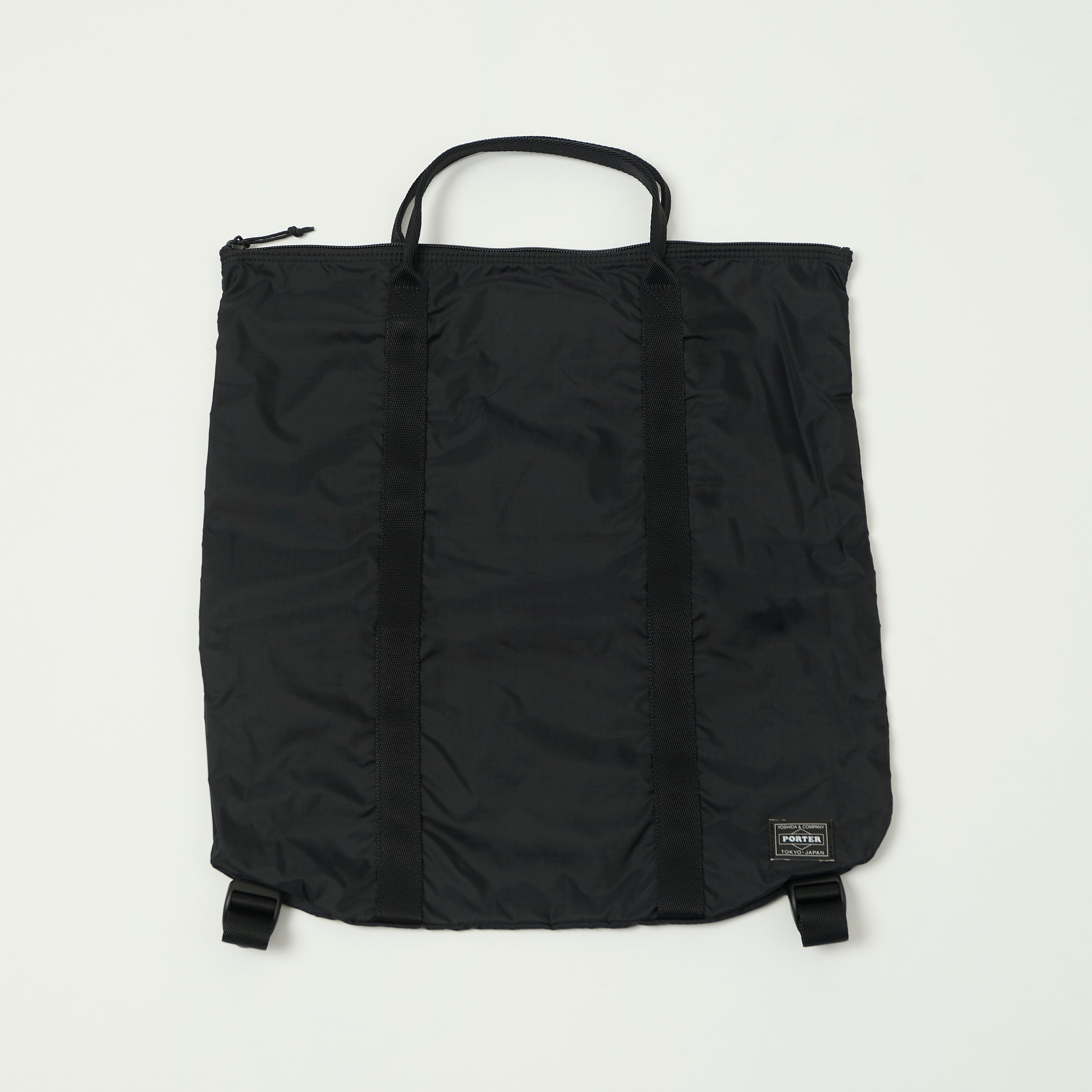 Porter-Yoshida & Co. Flex 2-Way Tote Bag - Black