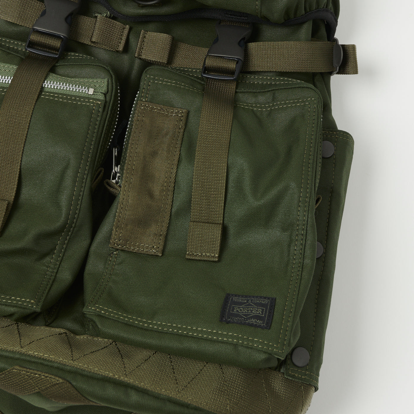 Porter-Yoshida & Co. Flying Ace Backpack - Olive Drab