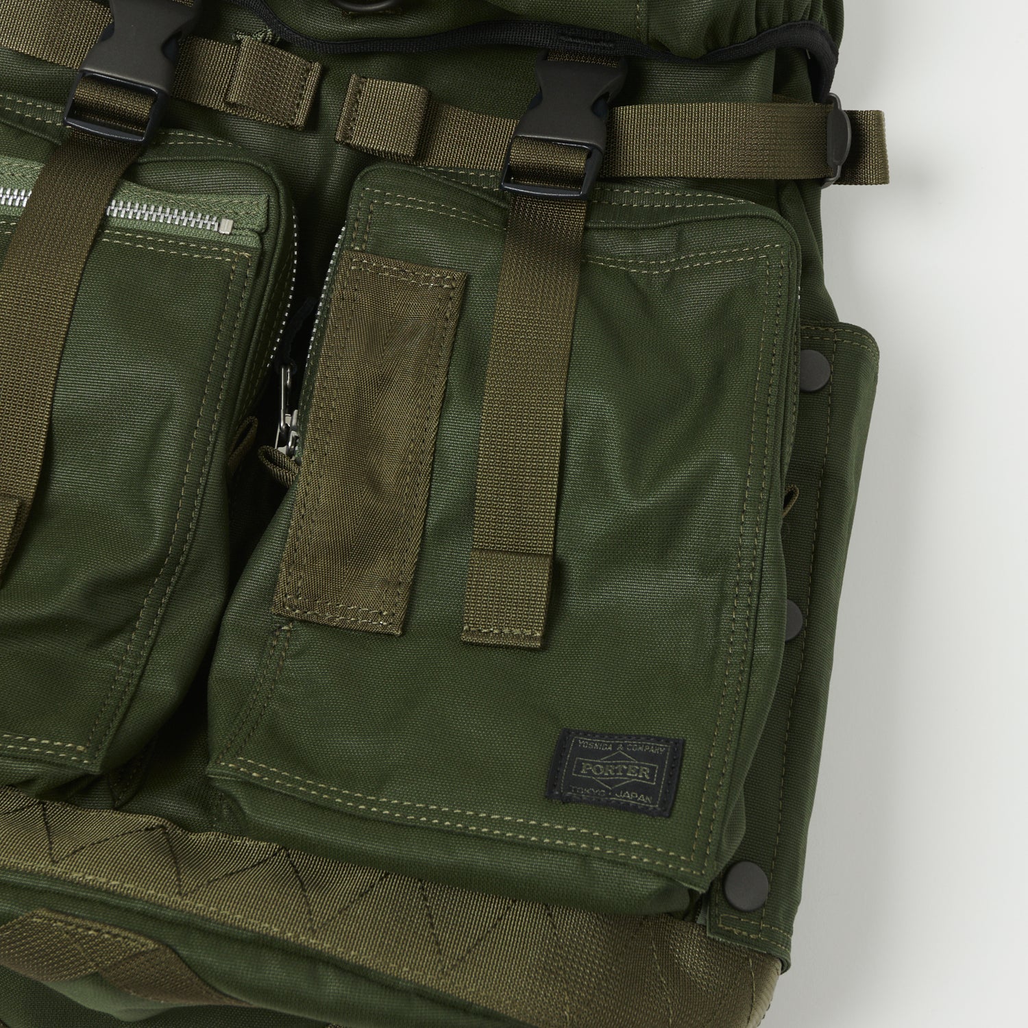 Porter-Yoshida & Co. Flying Ace Backpack - Olive Drab
