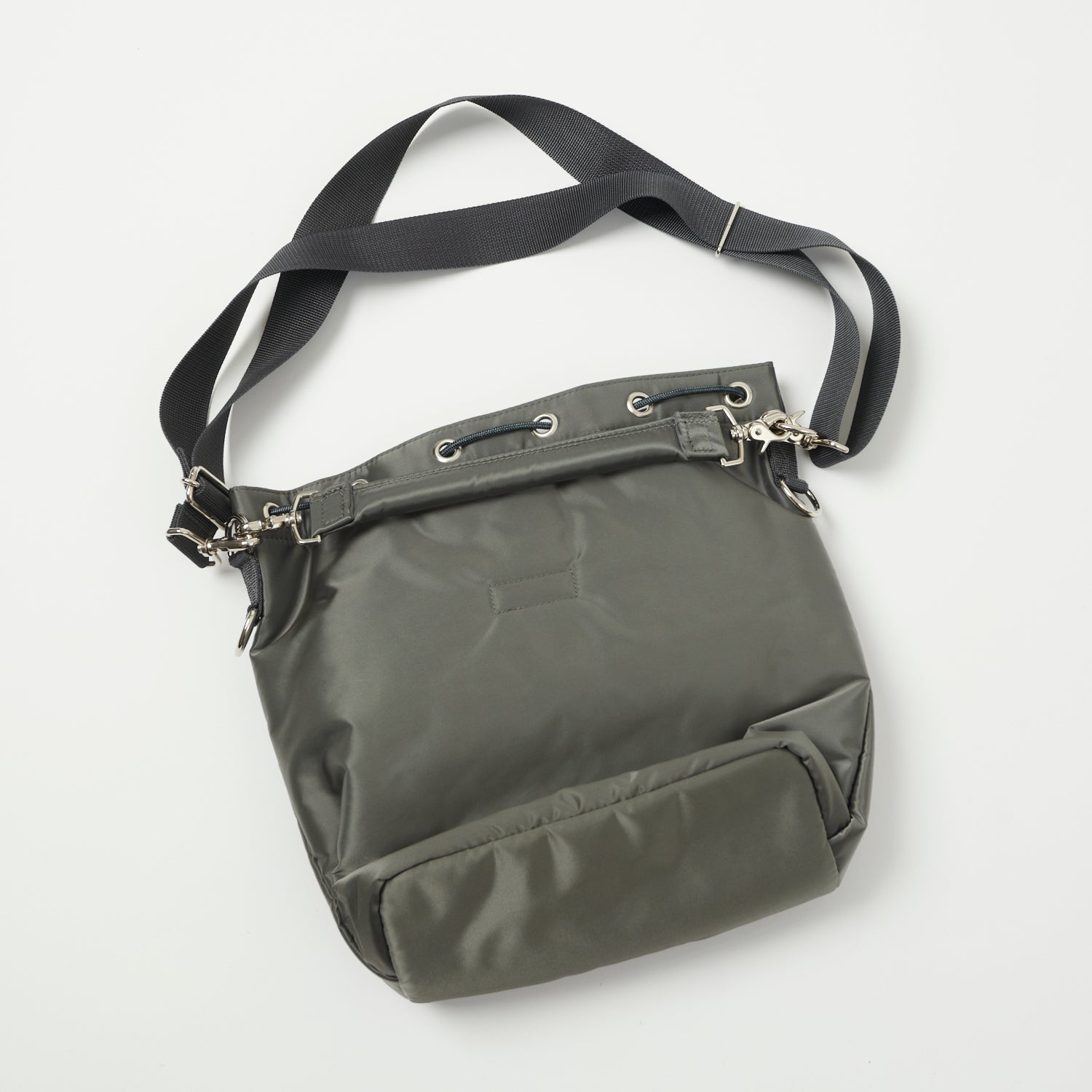 Porter-Yoshida & Co. Large Balloon Sac - Silver Grey