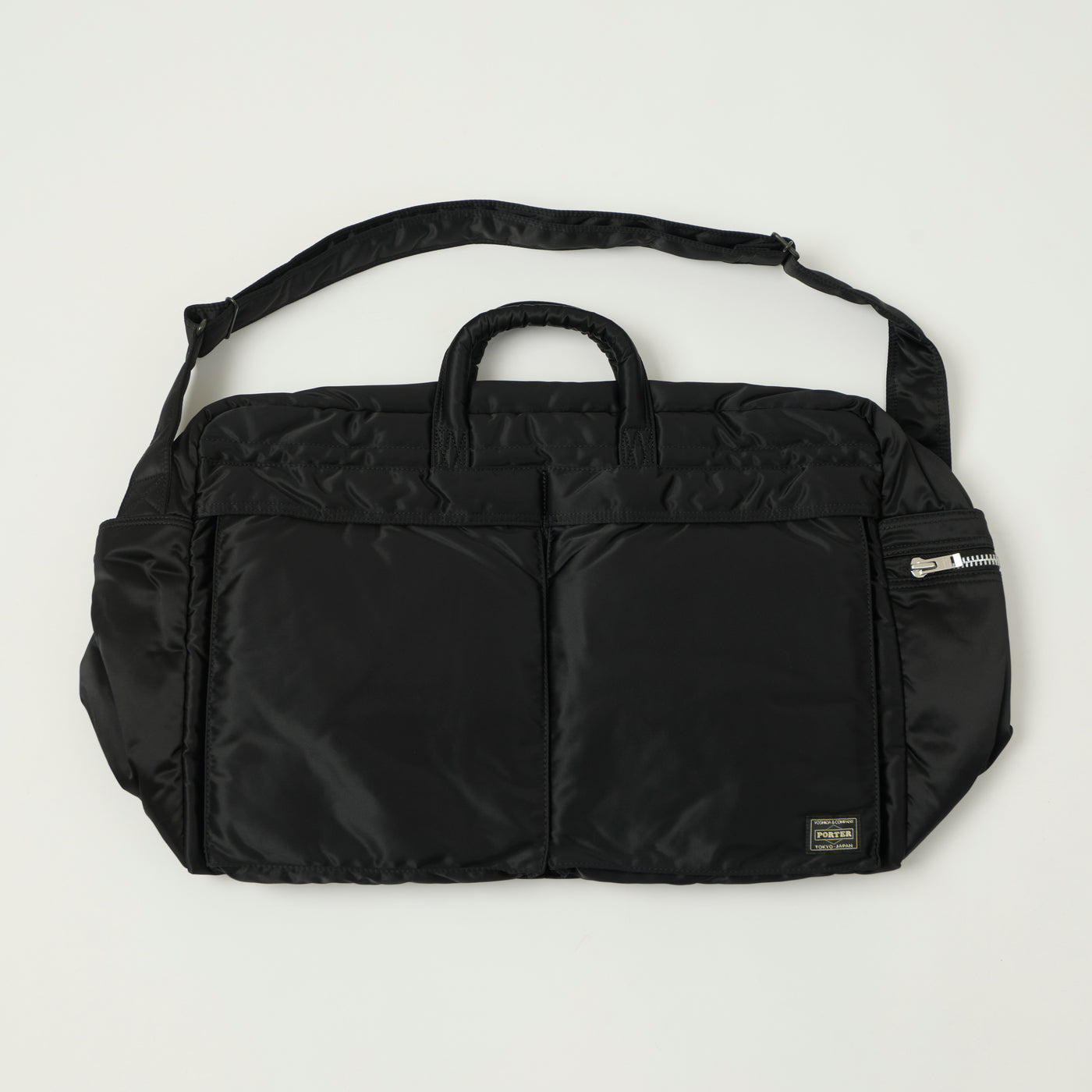 Porter-Yoshida & Co. Bio-Nylon Tanker Duffle Bag - Black