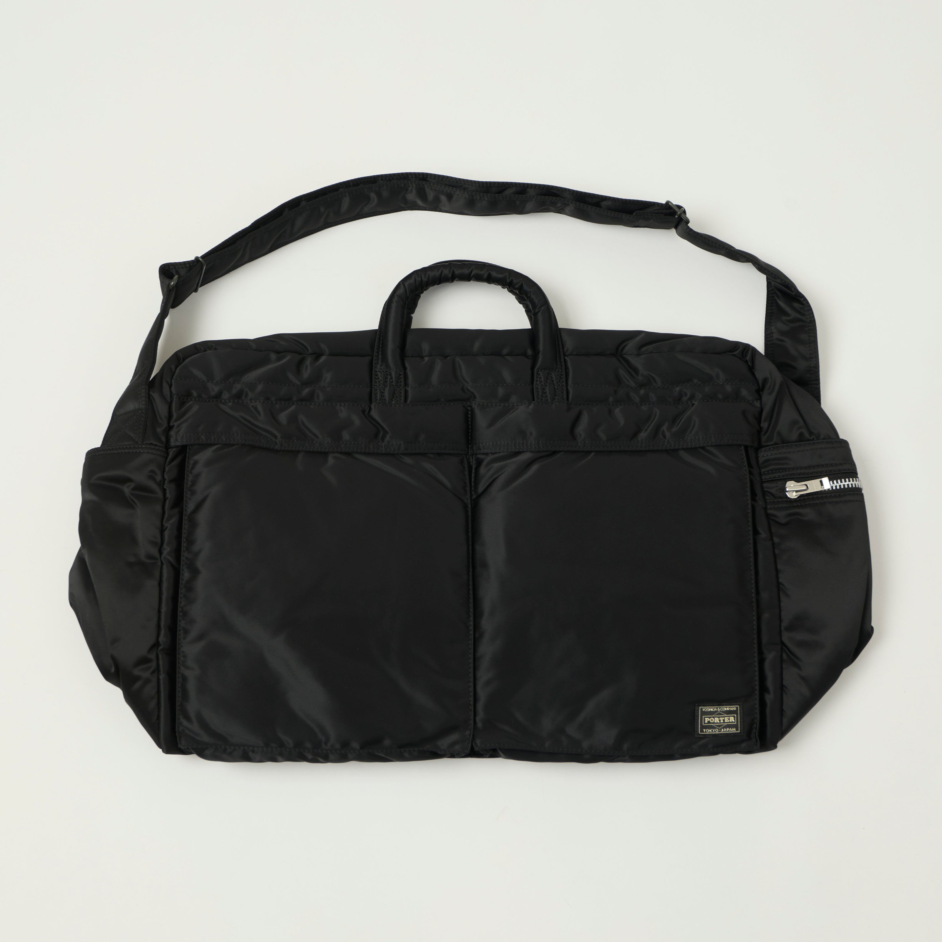 Porter-Yoshida & Co. Bio-Nylon Tanker Duffle Bag - Black