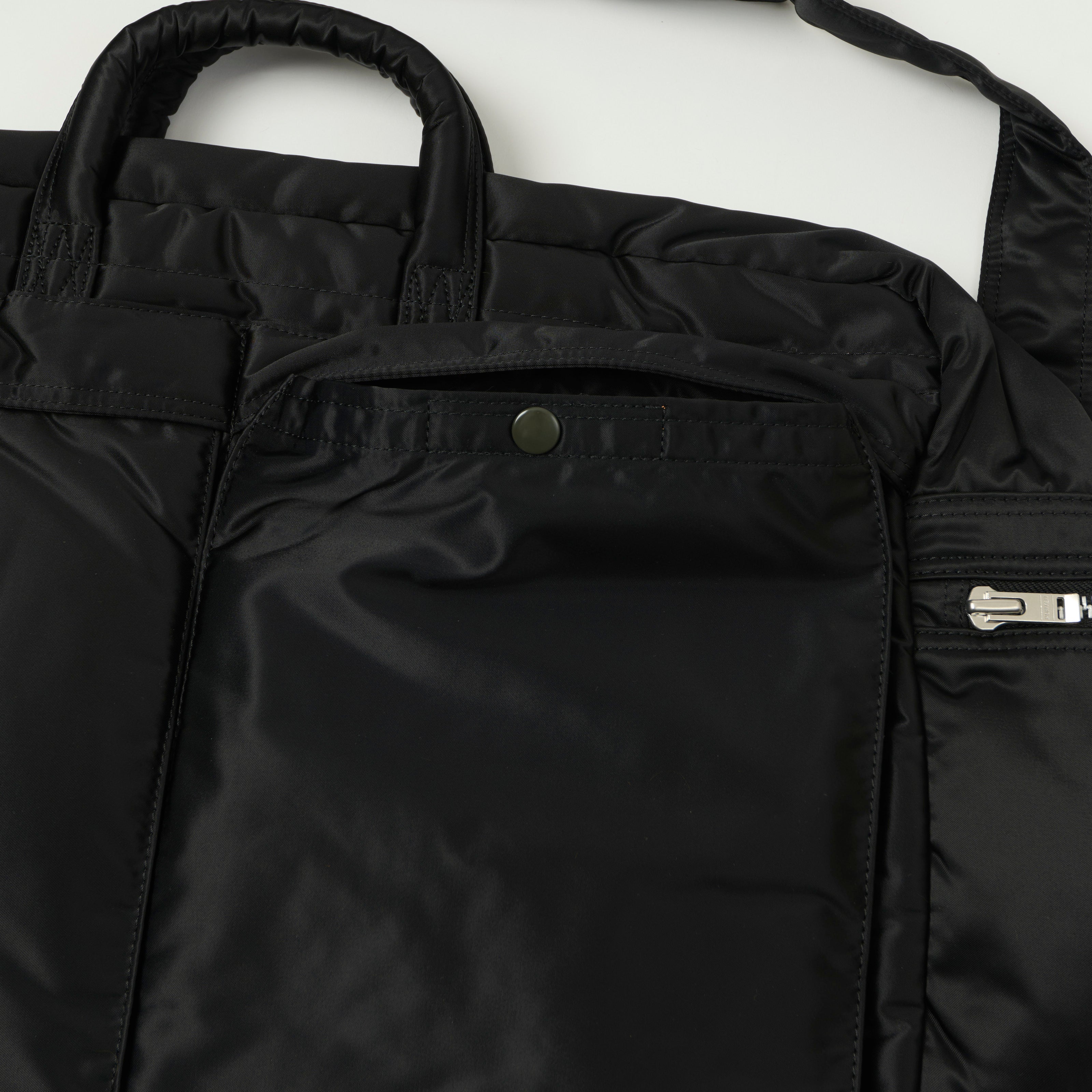 Porter-Yoshida & Co. Bio-Nylon Tanker Duffle Bag - Black