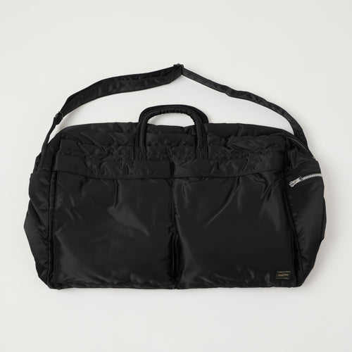 Porter-Yoshida & Co. Bio-Nylon Tanker Large Duffle Bag - Black