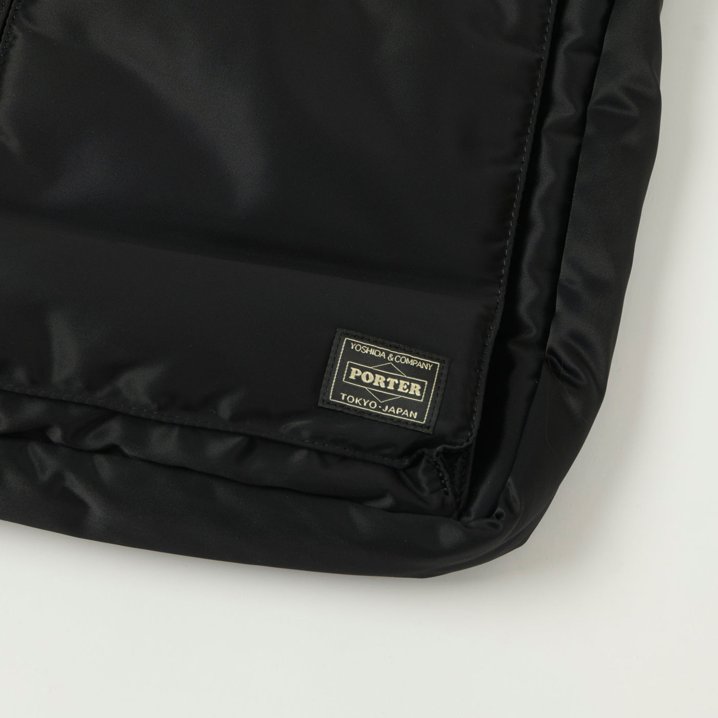 Porter-Yoshida & Co. Bio-Nylon Tanker 2-Way Document Bag - Black