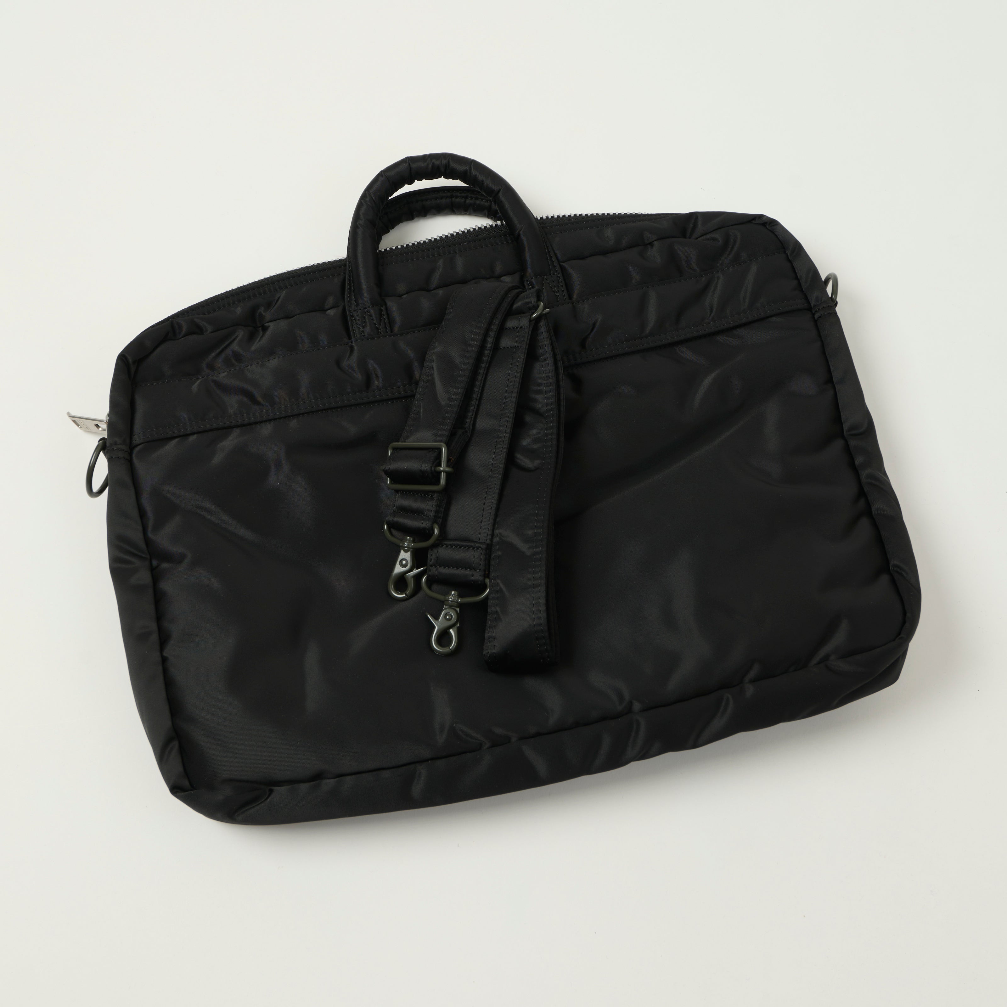 Porter-Yoshida & Co. Bio-Nylon Tanker 2-Way Document Bag - Black