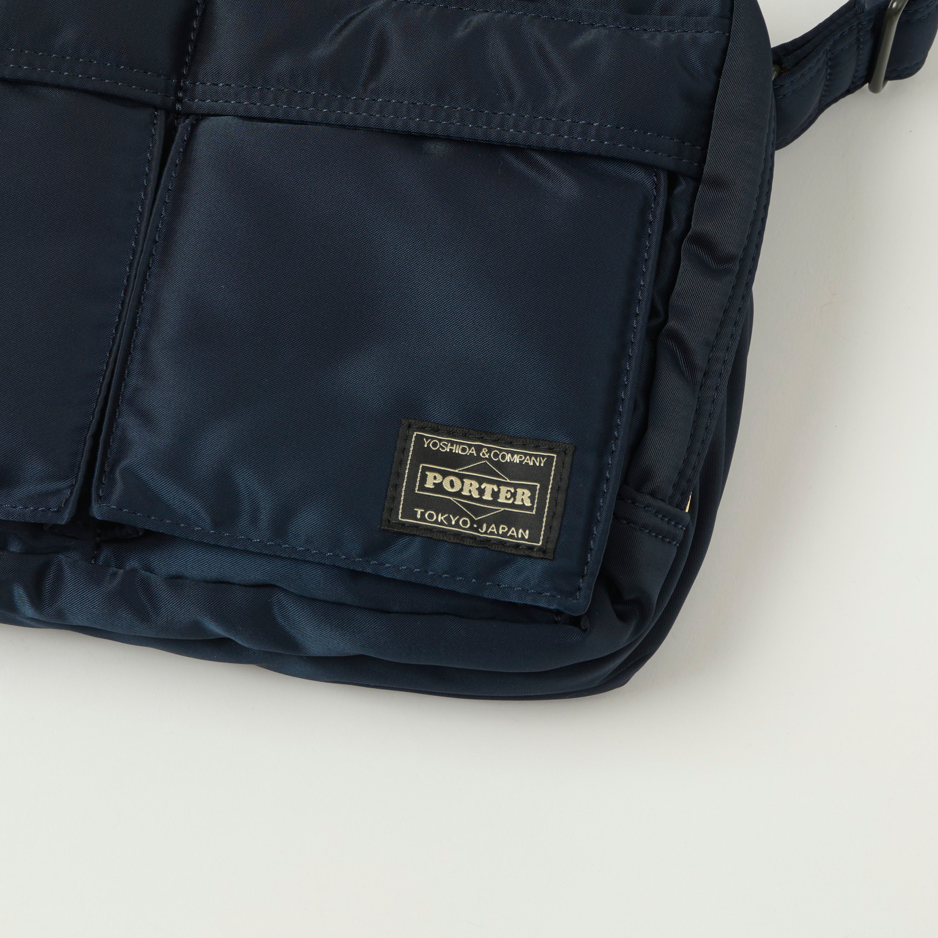 Porter-Yoshida & Co. Bio Tanker Zipped Sling Bag - Navy – SON OF A
