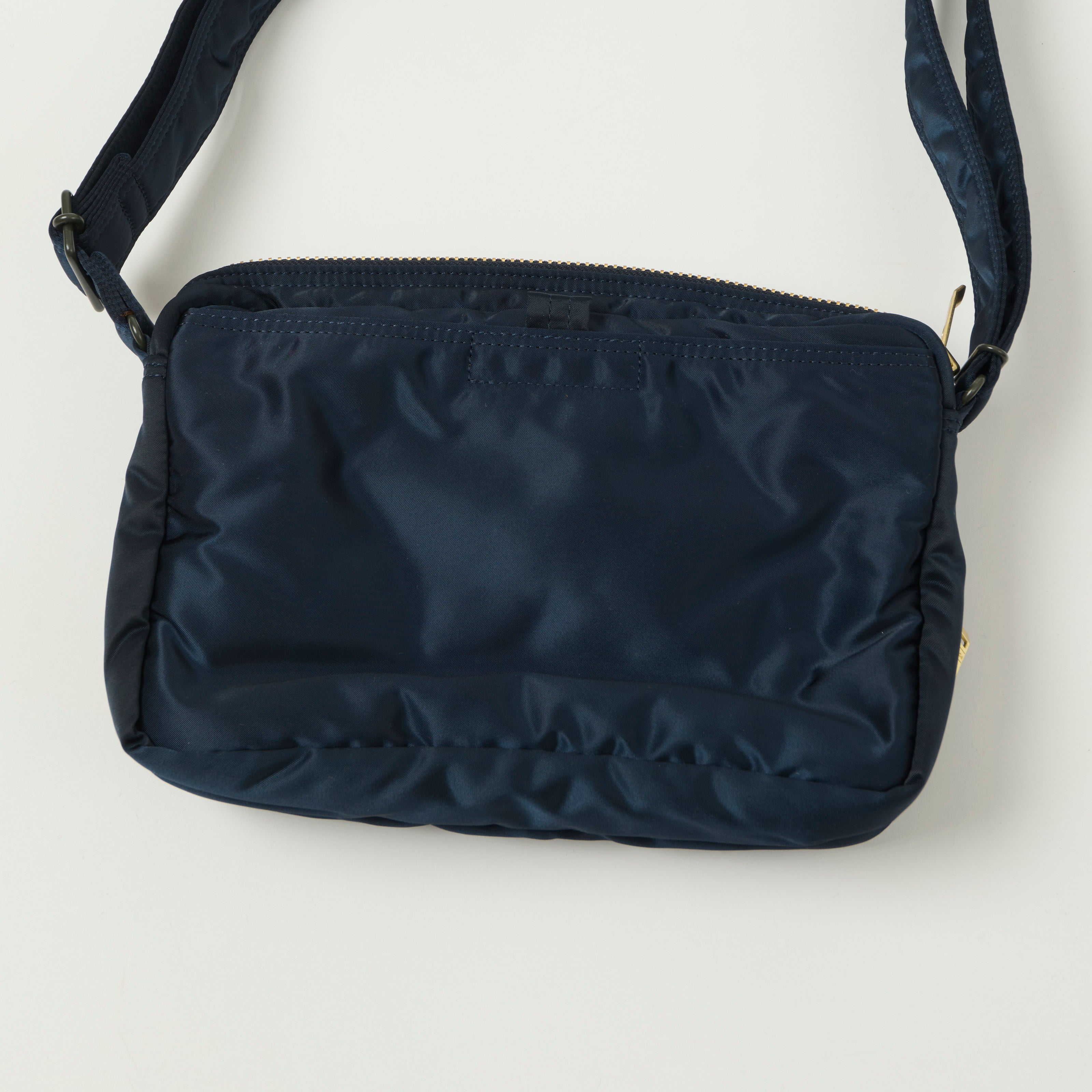 Porter-Yoshida & Co. Bio-Nylon Tanker Zipped Sling Bag  - Navy