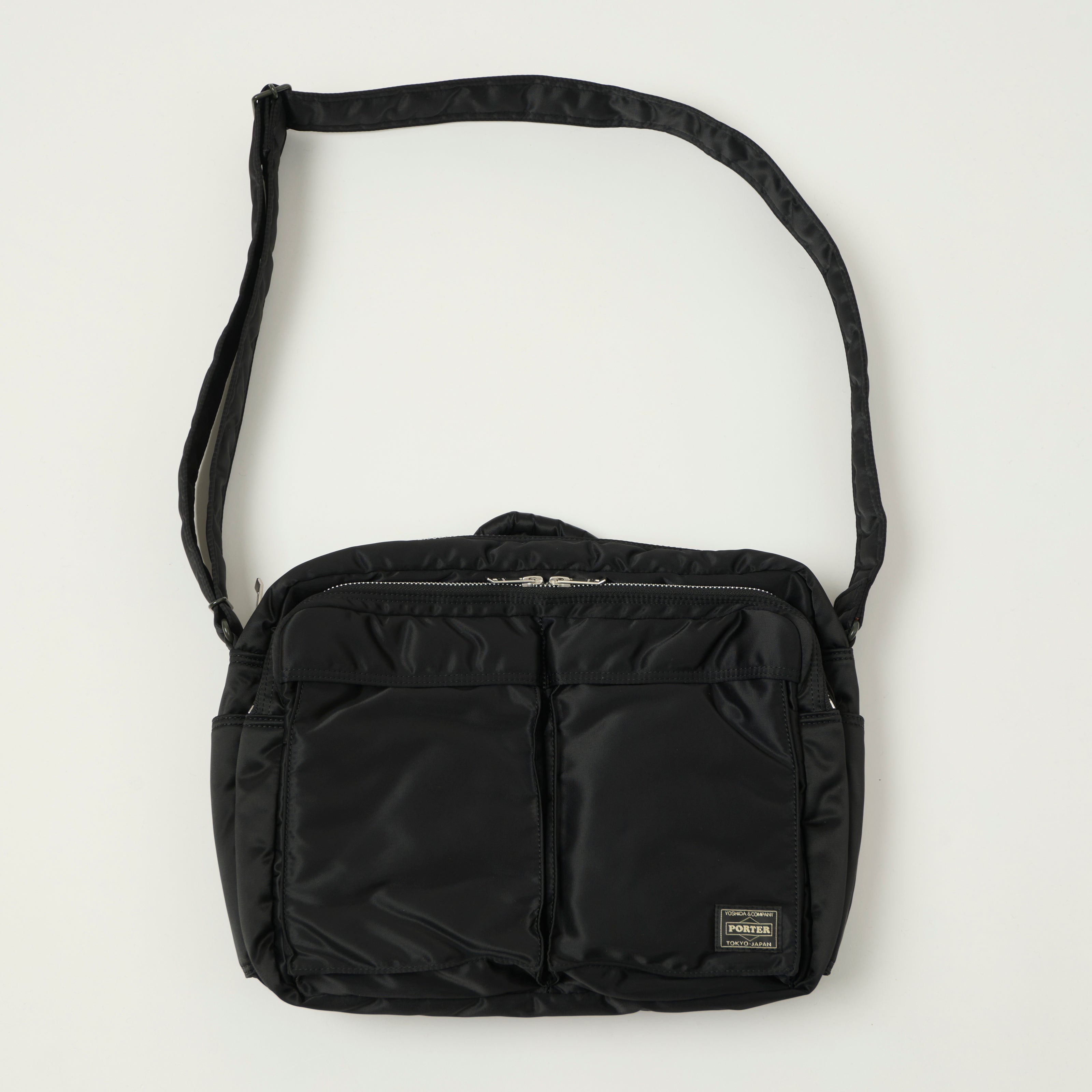Porter-Yoshida & Co. Bio-Nylon Tanker Sling Bag - Black – SON OF A