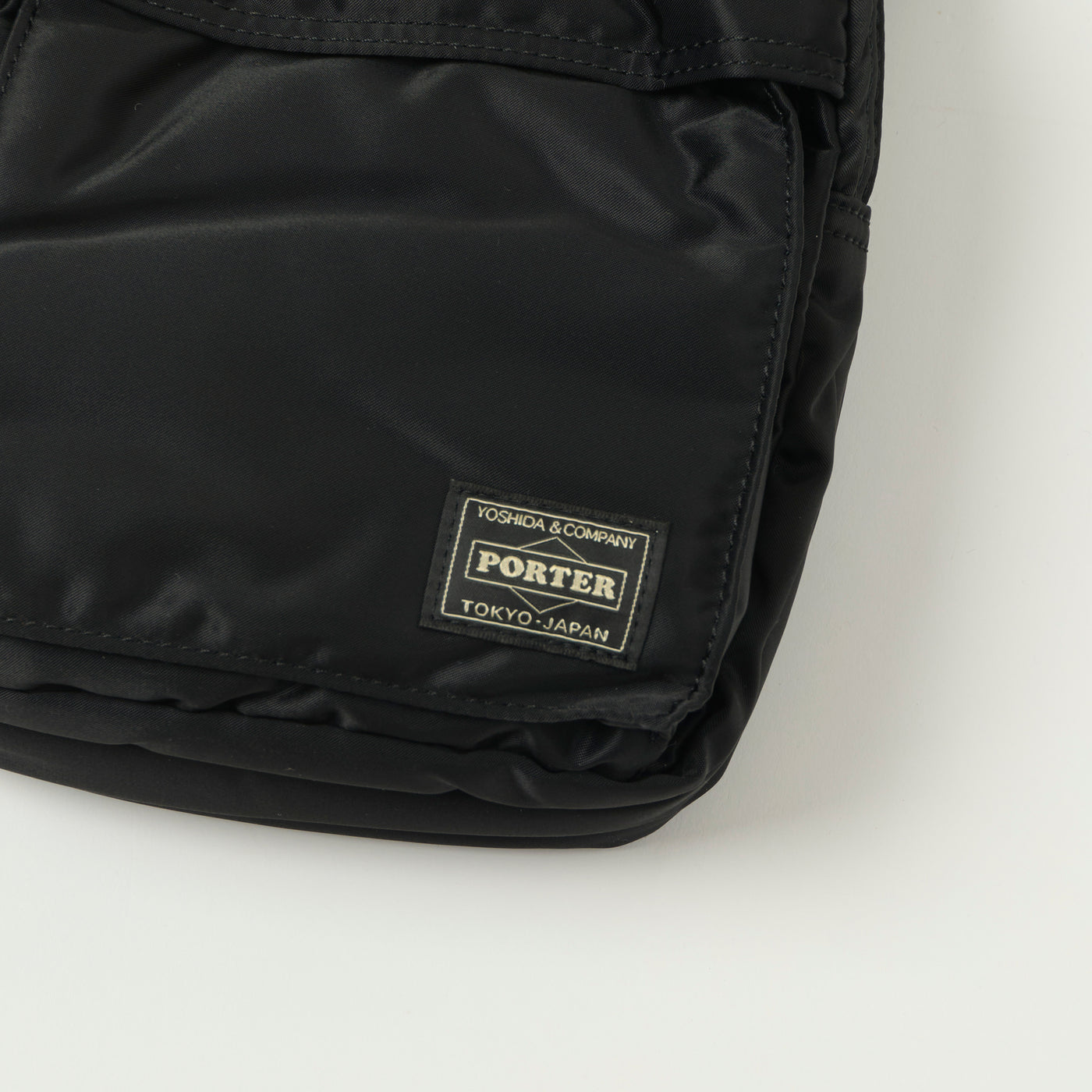 Porter-Yoshida & Co. Bio-Nylon Tanker Vertical Bag - Black