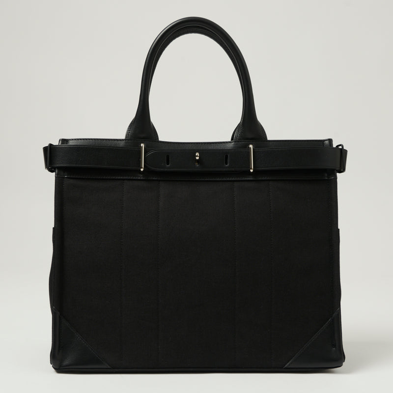 Porter-Yoshida & Co. Medium Fork 2-Way Tote Bag - Black