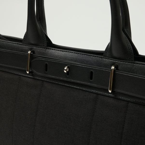 Porter-Yoshida & Co. Medium Fork 2-Way Tote Bag - Black