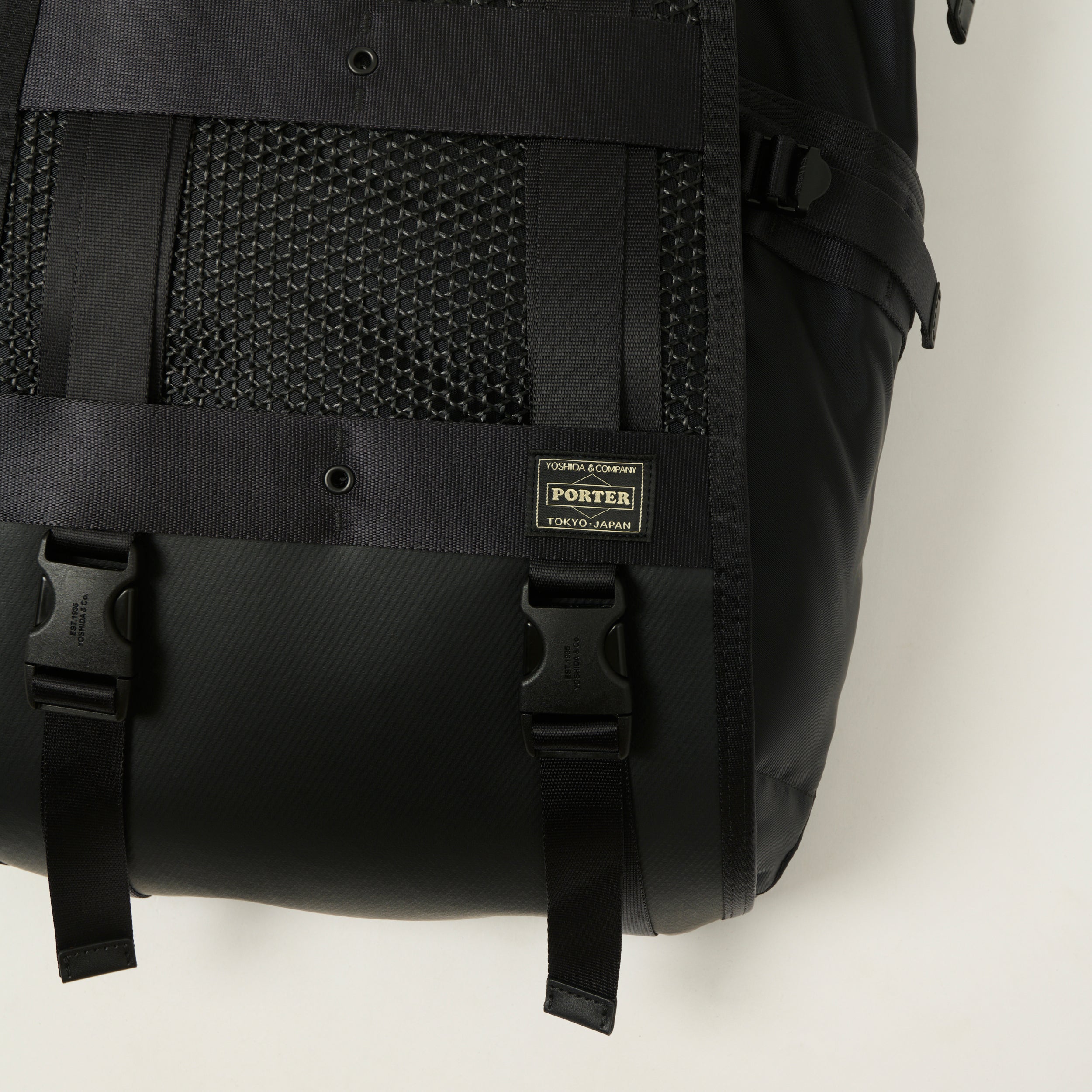Porter Yoshida & Co Bounce Backpack - Black